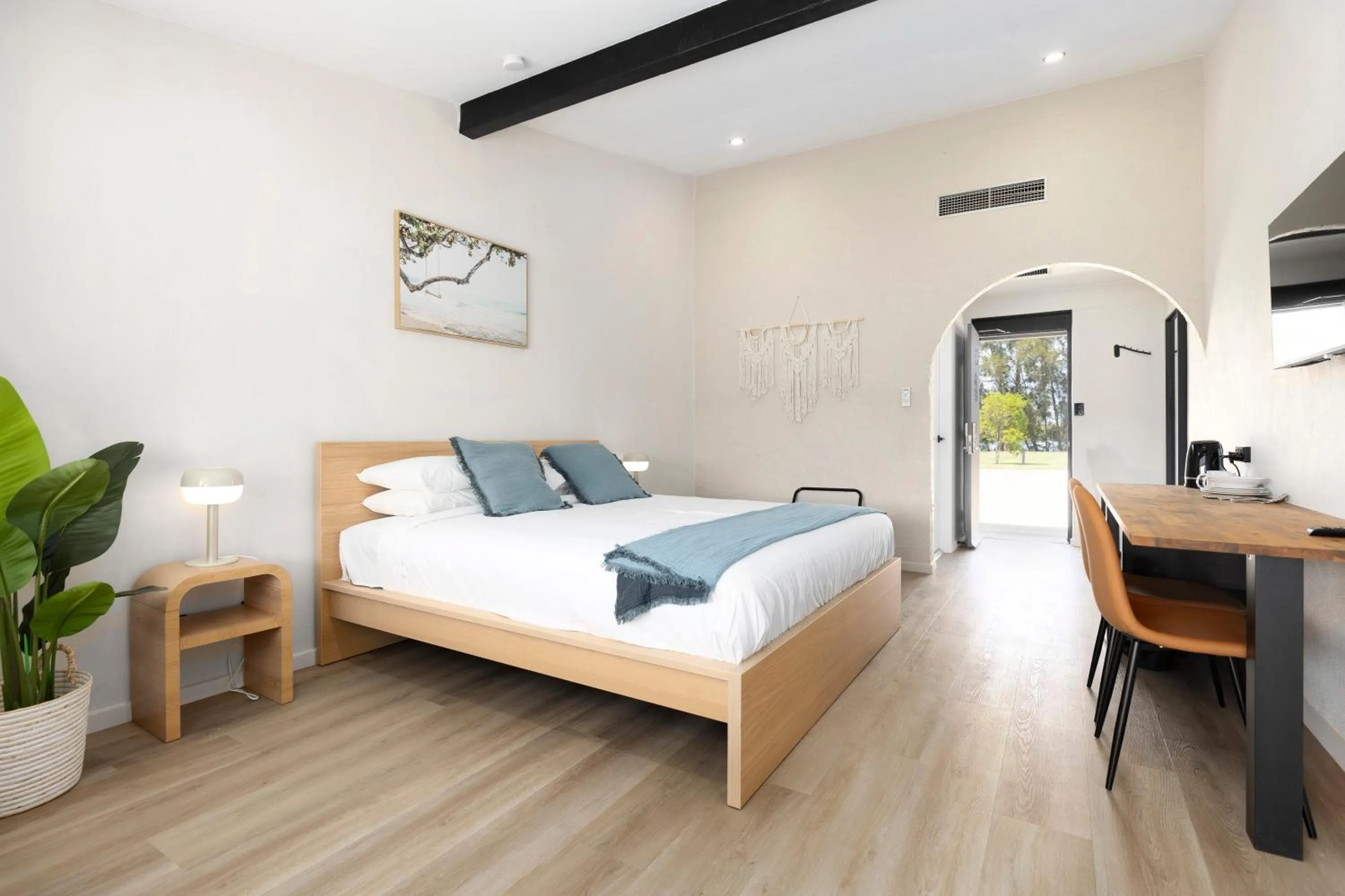 Bed in Hacienda Nambucca