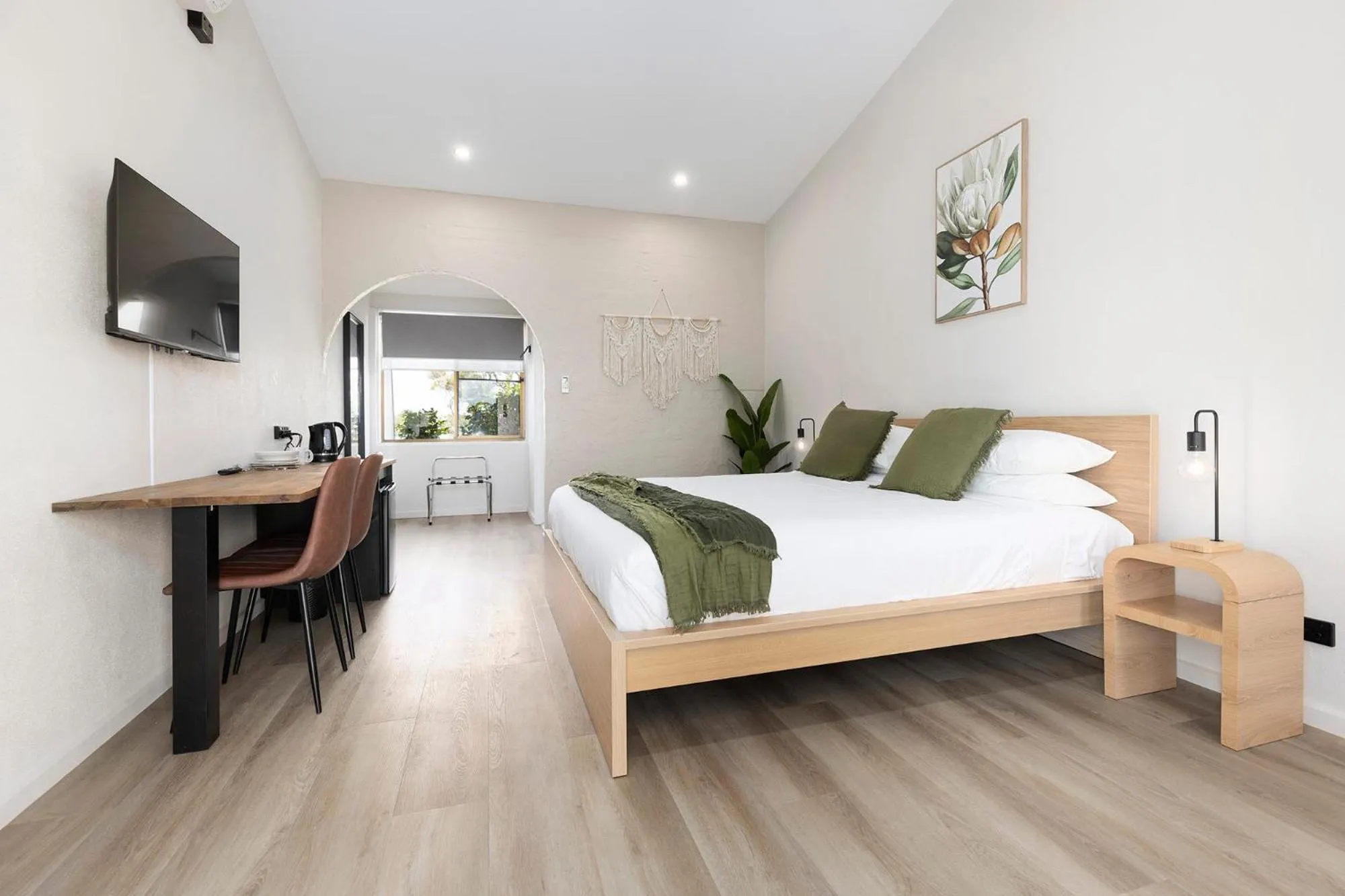 Bed in Hacienda Nambucca