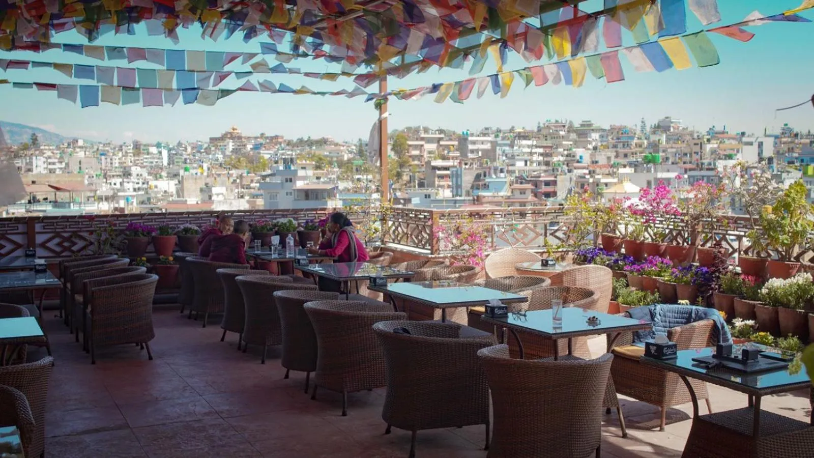 Restaurant/places to eat in Stupa Boutique Hotel