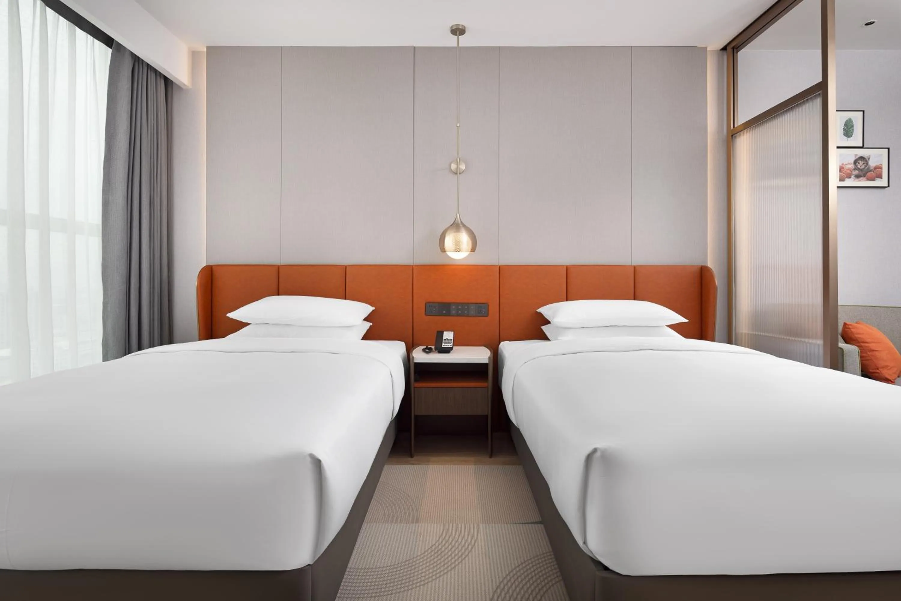 Bedroom, Bed in Home2 Suite by Hilton Chaozhou