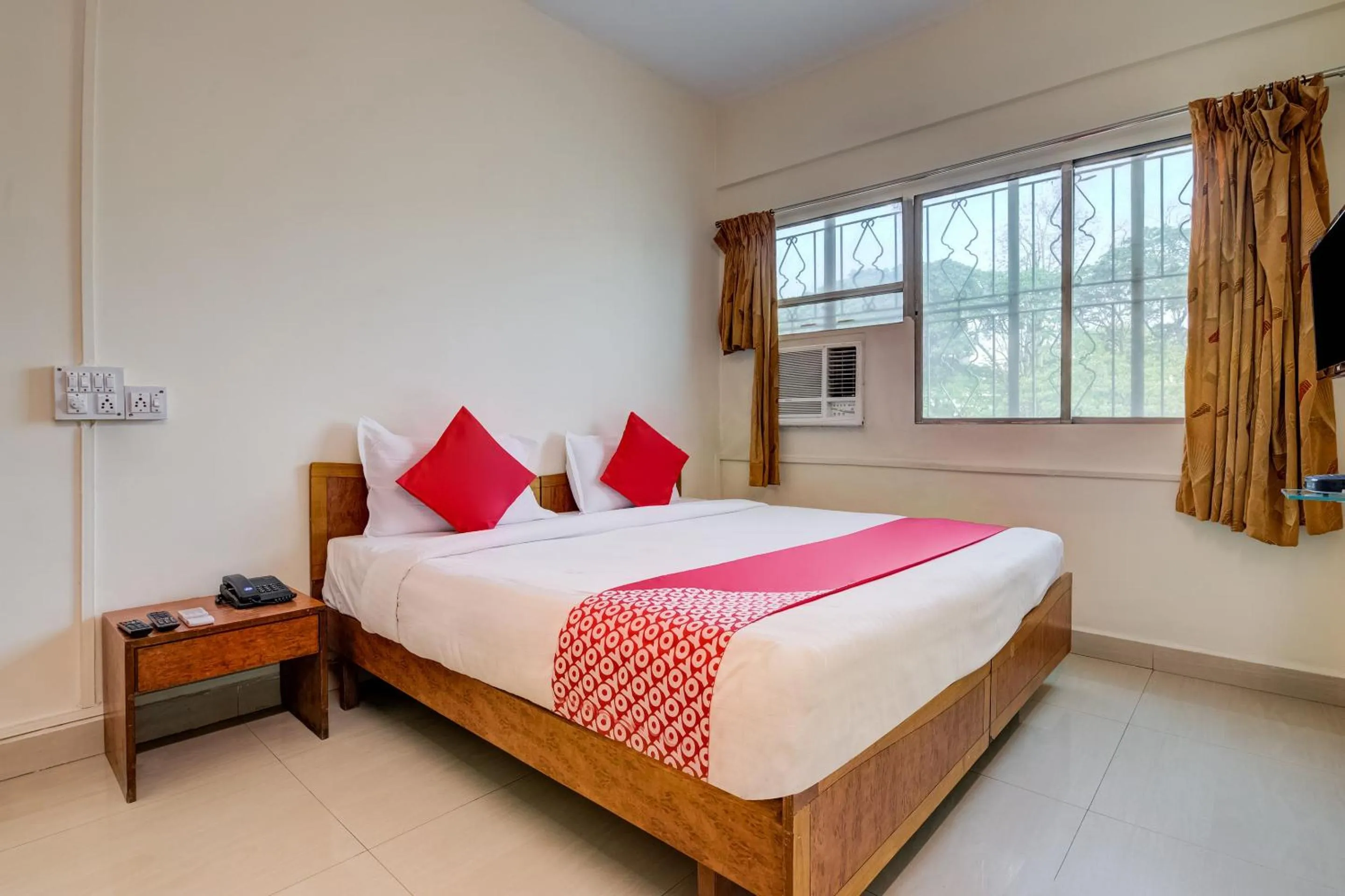 Bed in Hotel O Kamini