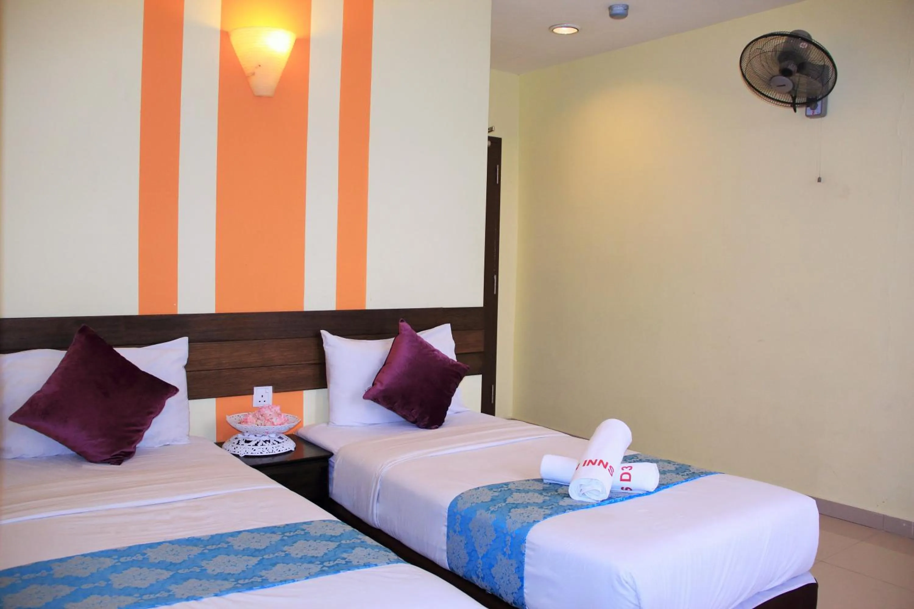 Bed in Sun Inns Hotel KopKastam Kelana Jaya