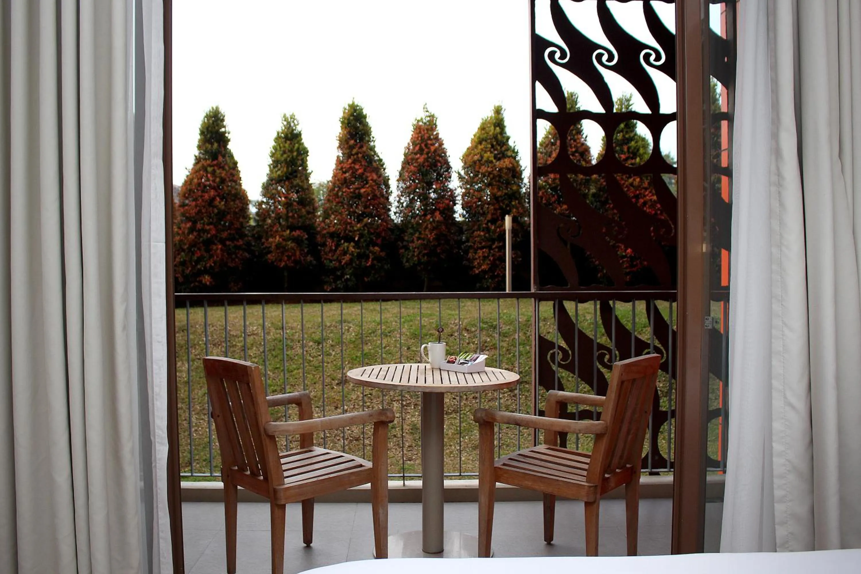 Balcony/Terrace in Pesona Alam Resort & Spa
