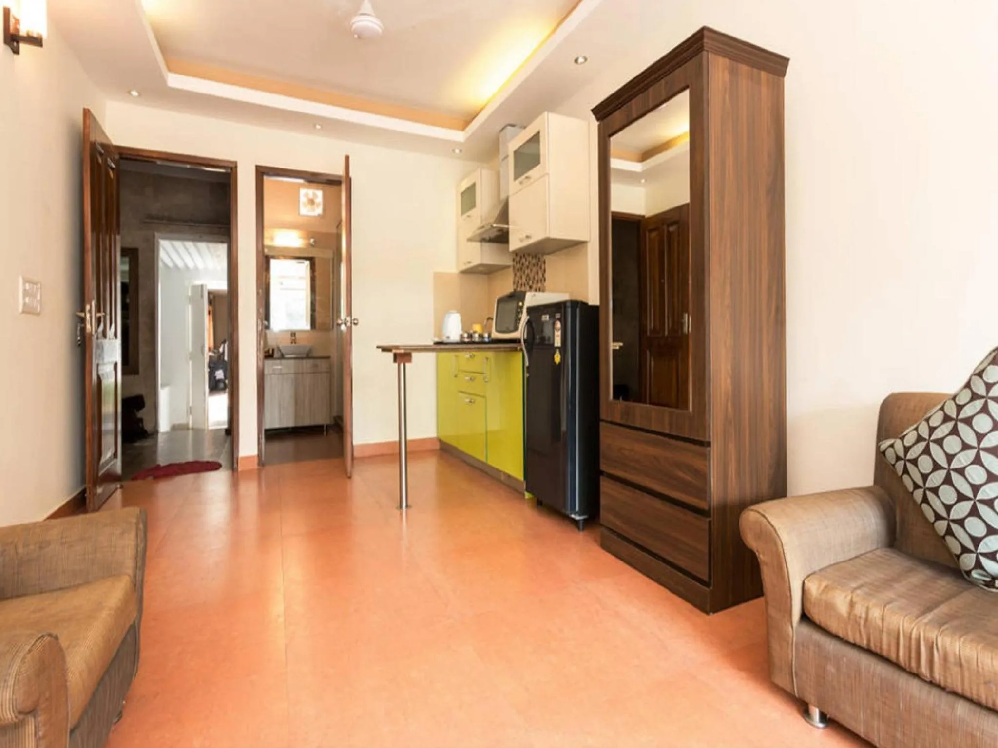 Bedroom in Amidst Monuments and Serenity