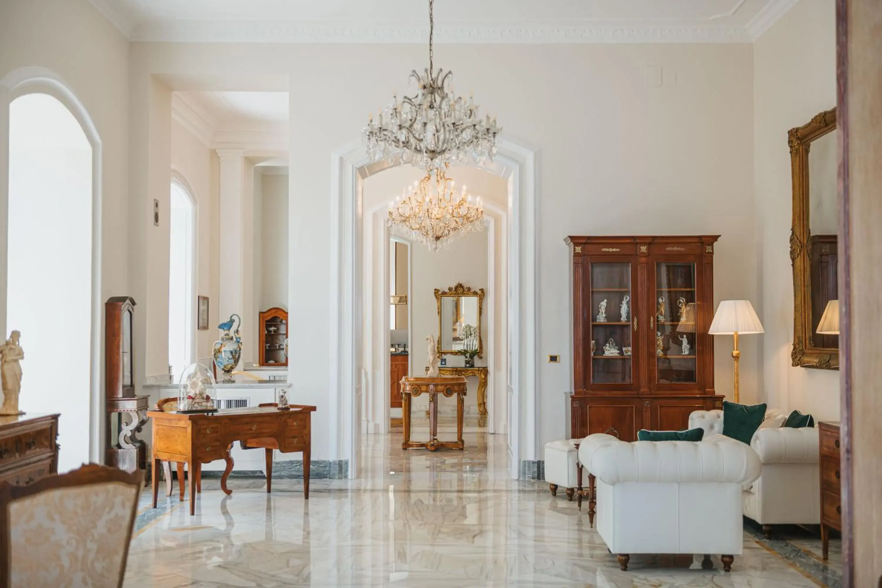 Lobby or reception in Grand Hotel Europa Palace Sorrento Lobby or reception in Grand Hotel Europa Palace Sorrento