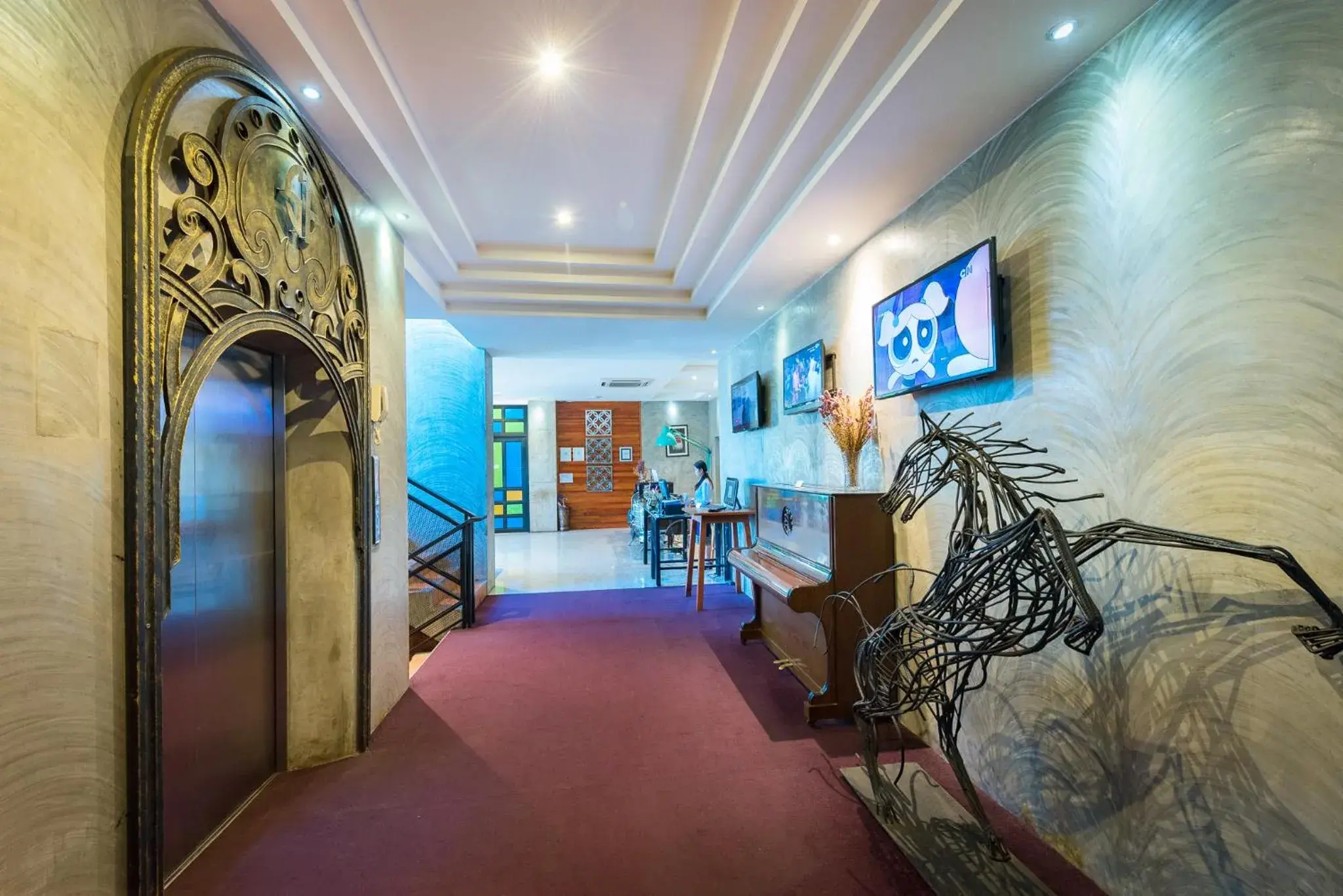 Lobby or reception in S Park Design Hotel Lobby or reception in S Park Design Hotel