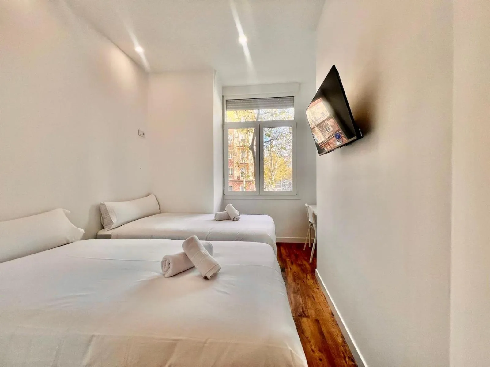 Bed in Hostal Bernabeu