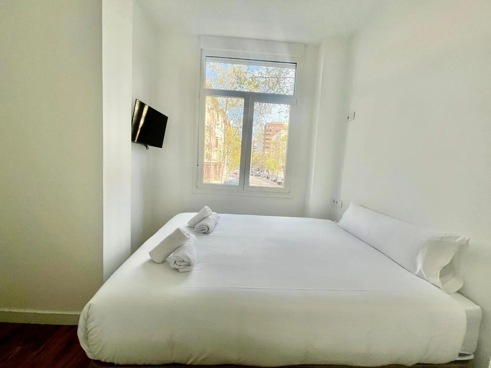 Bed in Hostal Bernabeu