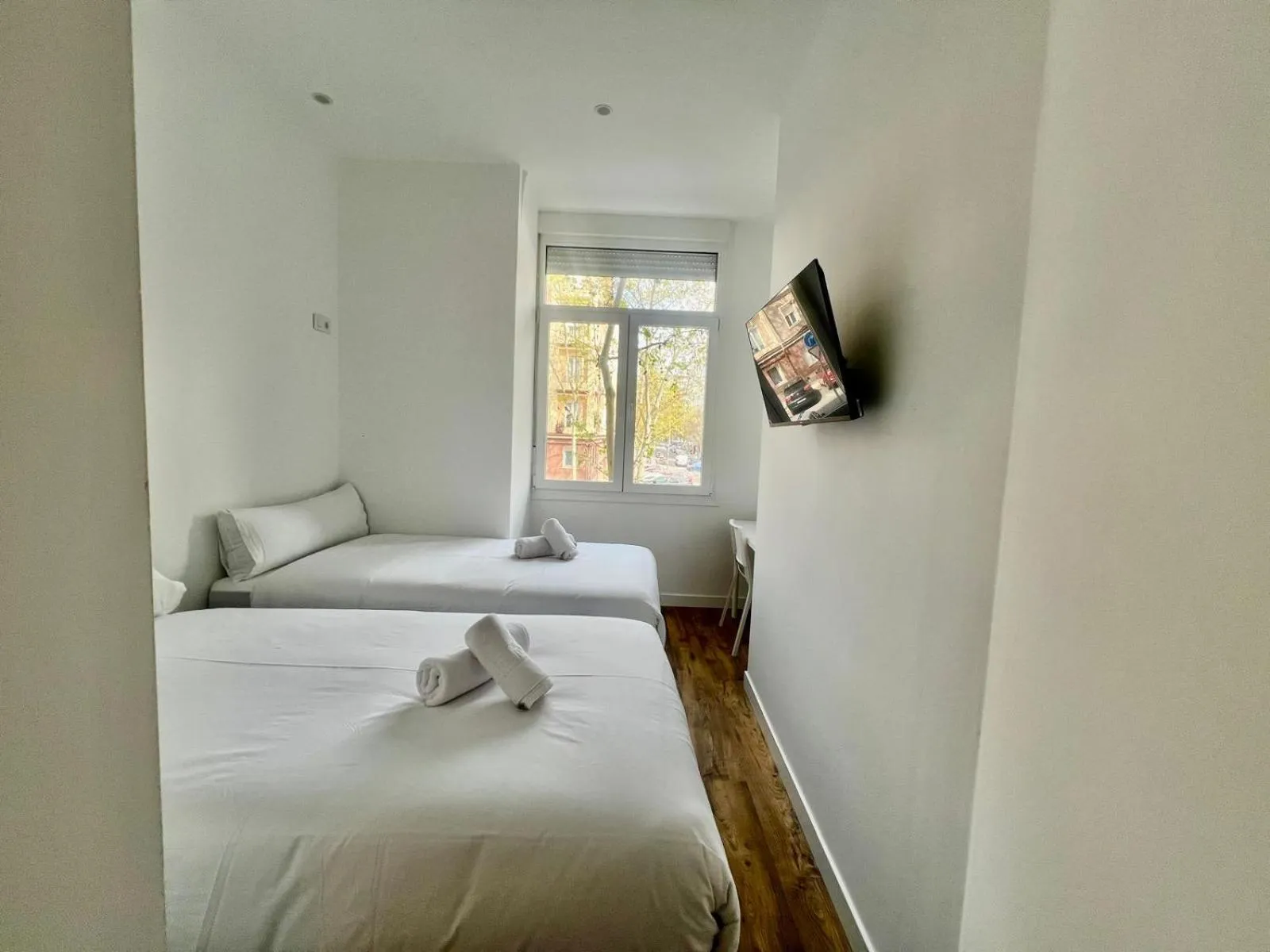 Bed in Hostal Bernabeu