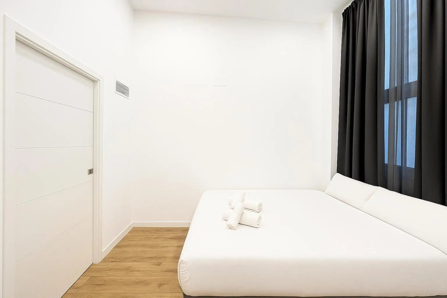 Bed in Hostal Bernabeu