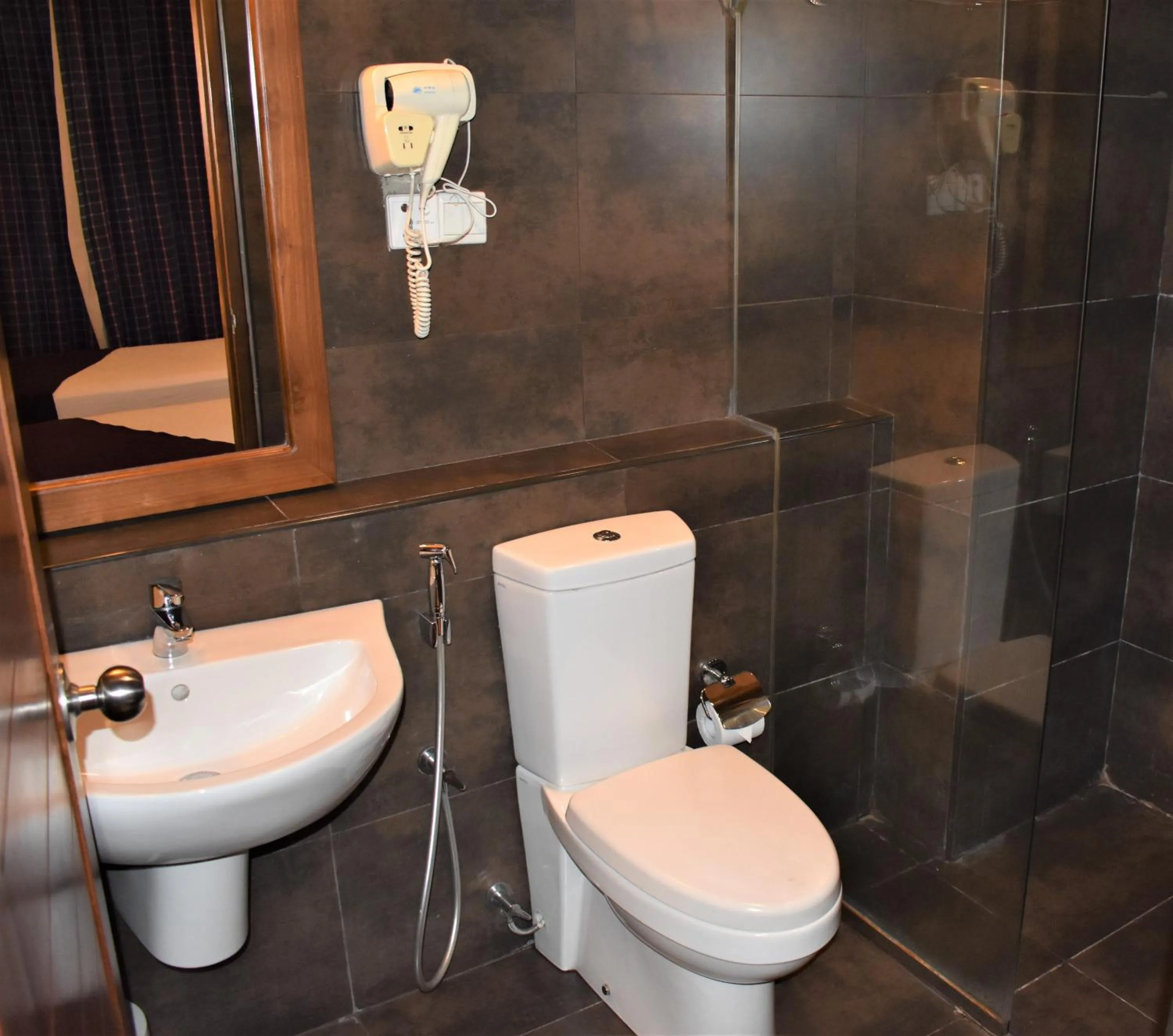 Bathroom in Port View City Hotel