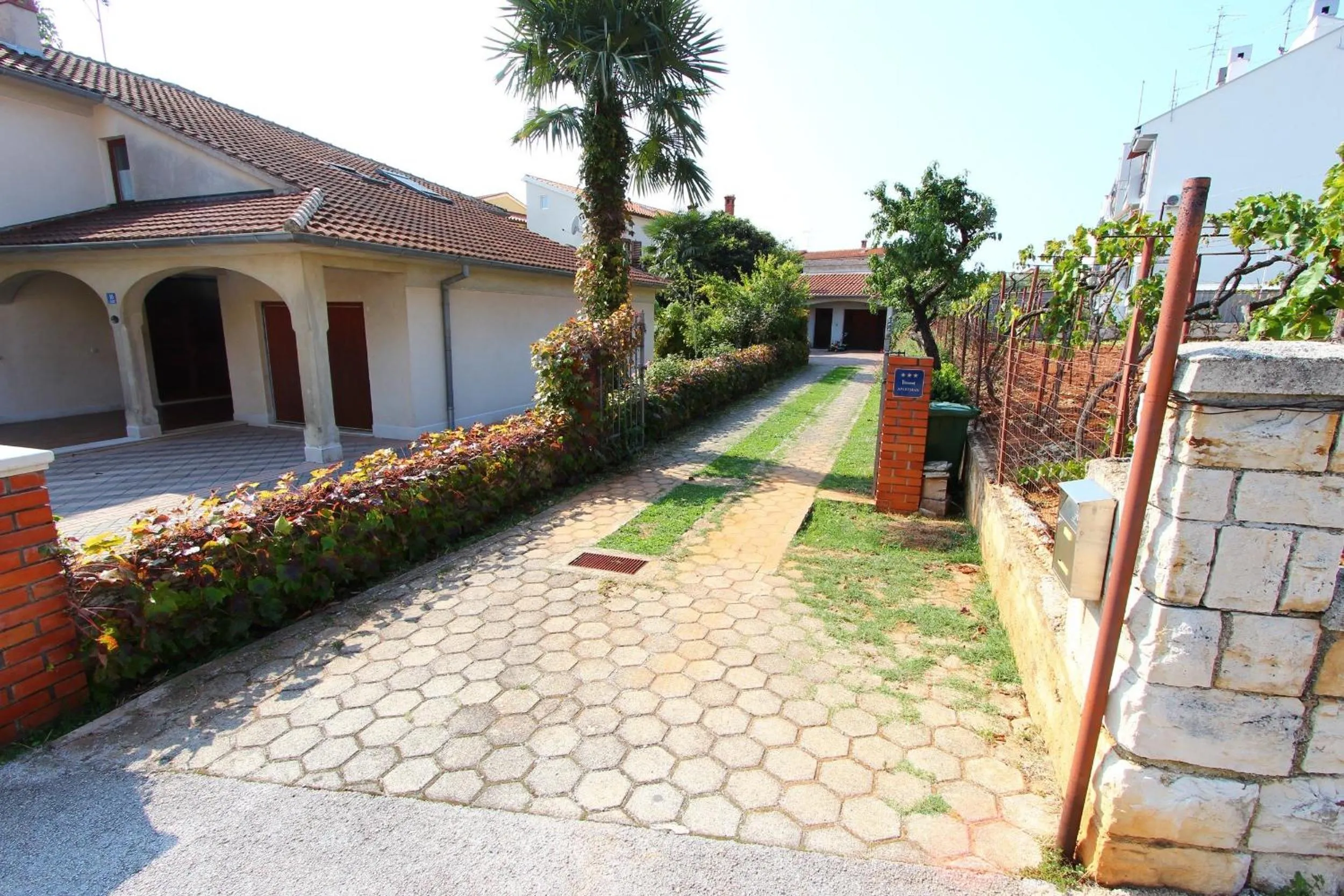 Patio in Apartments Antolovic