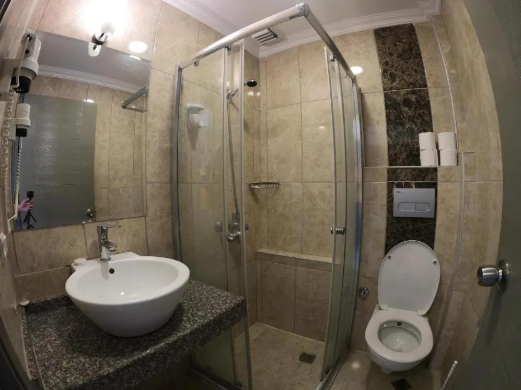 Bathroom in En Vie Beach Boutique Hotel - Adults Only