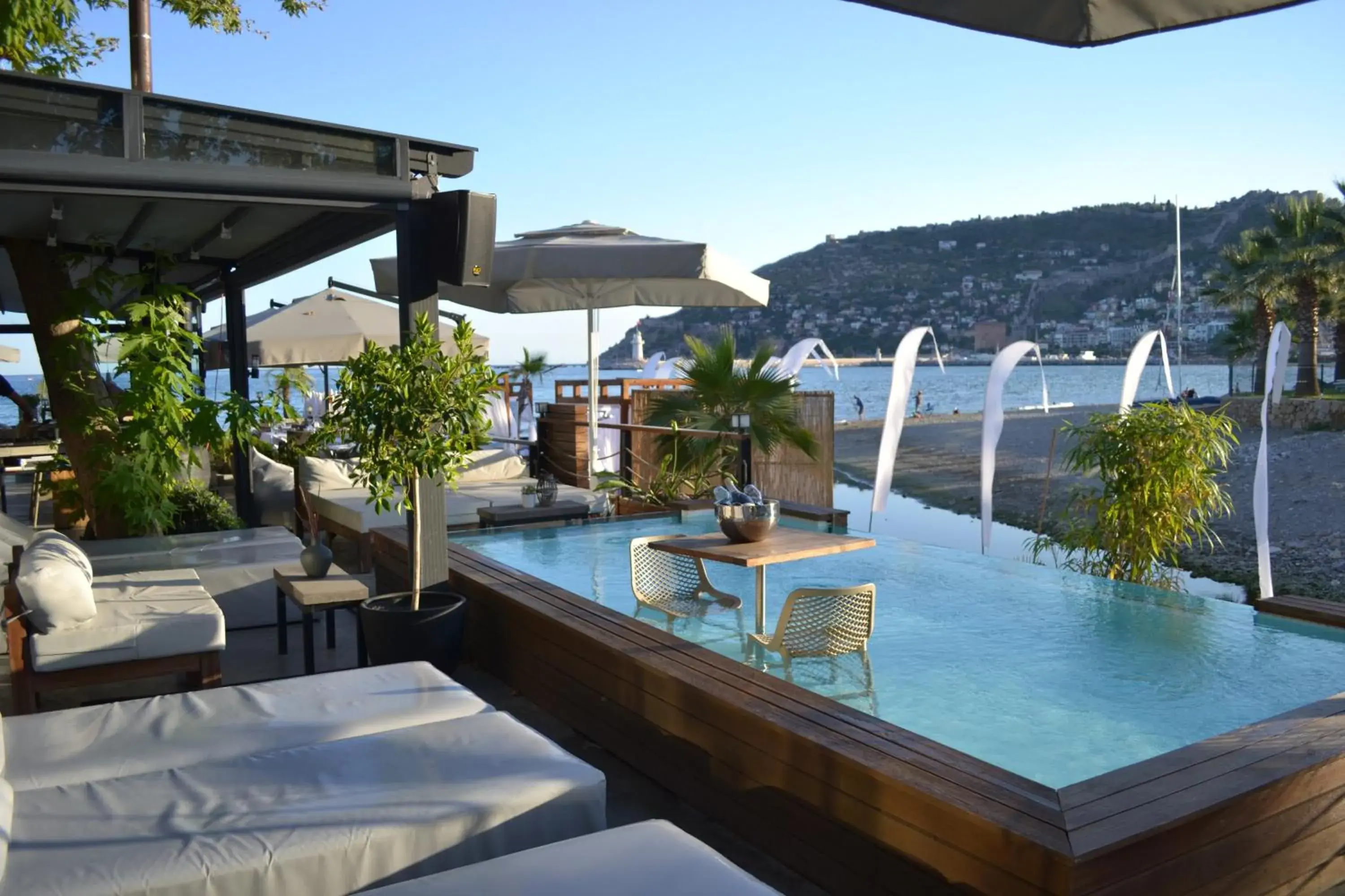 Pool view, Swimming Pool in En Vie Beach Boutique Hotel - Adults Only