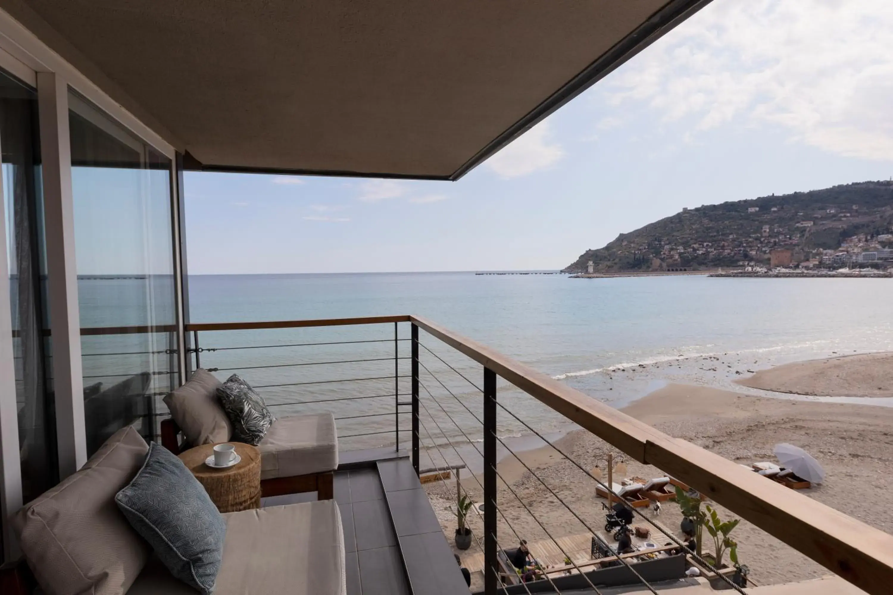 Balcony/Terrace in En Vie Beach Boutique Hotel - Adults Only