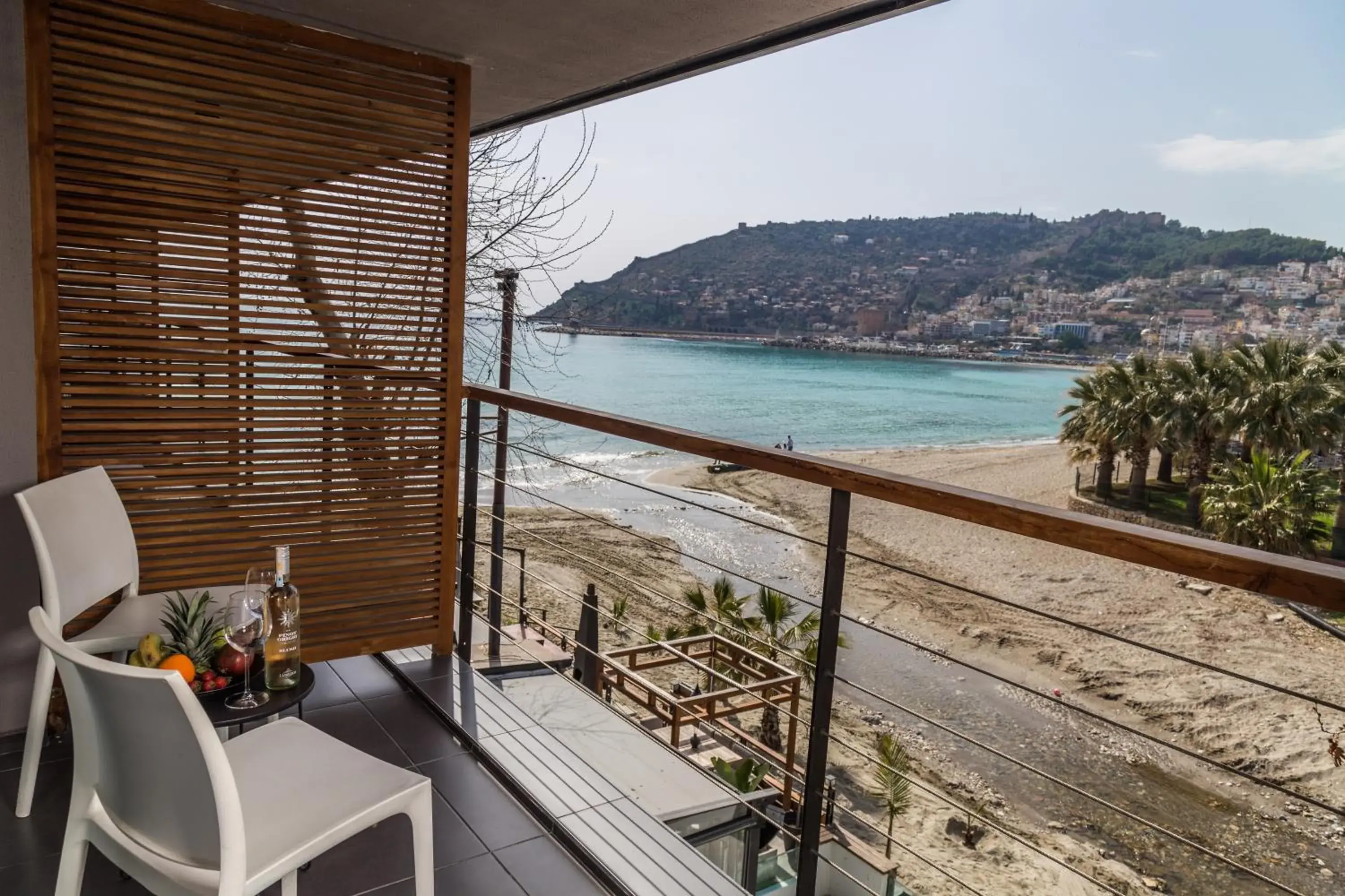 Balcony/Terrace in En Vie Beach Boutique Hotel - Adults Only