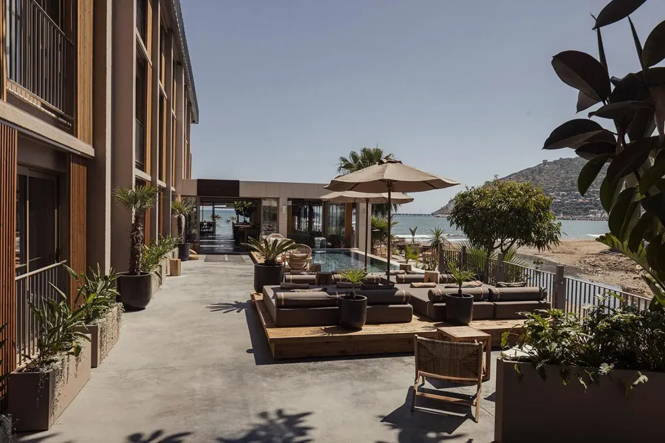 Facade/entrance in En Vie Beach Boutique Hotel - Adults Only Facade/entrance in En Vie Beach Boutique Hotel - Adults Only