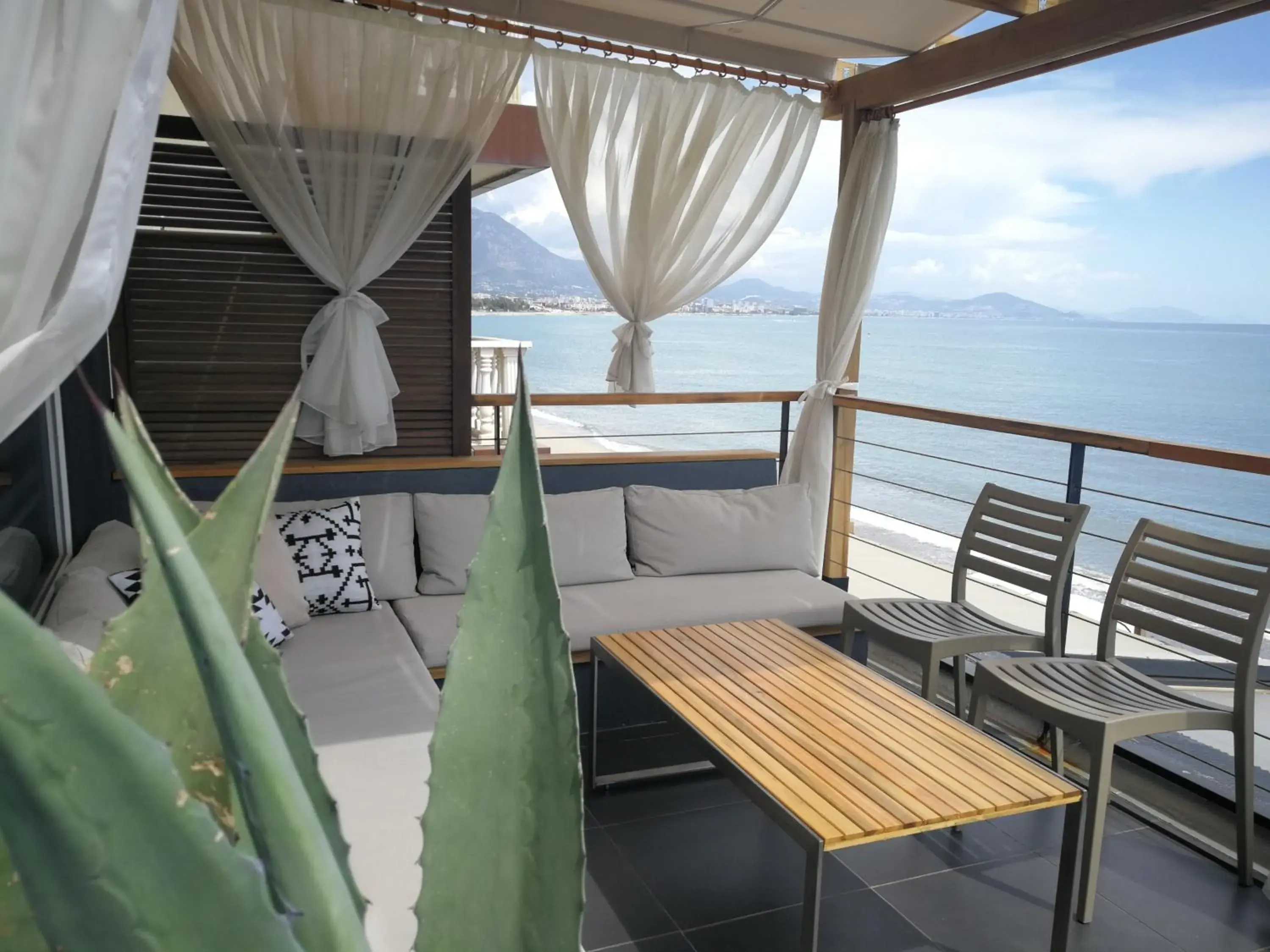 Balcony/Terrace in En Vie Beach Boutique Hotel - Adults Only