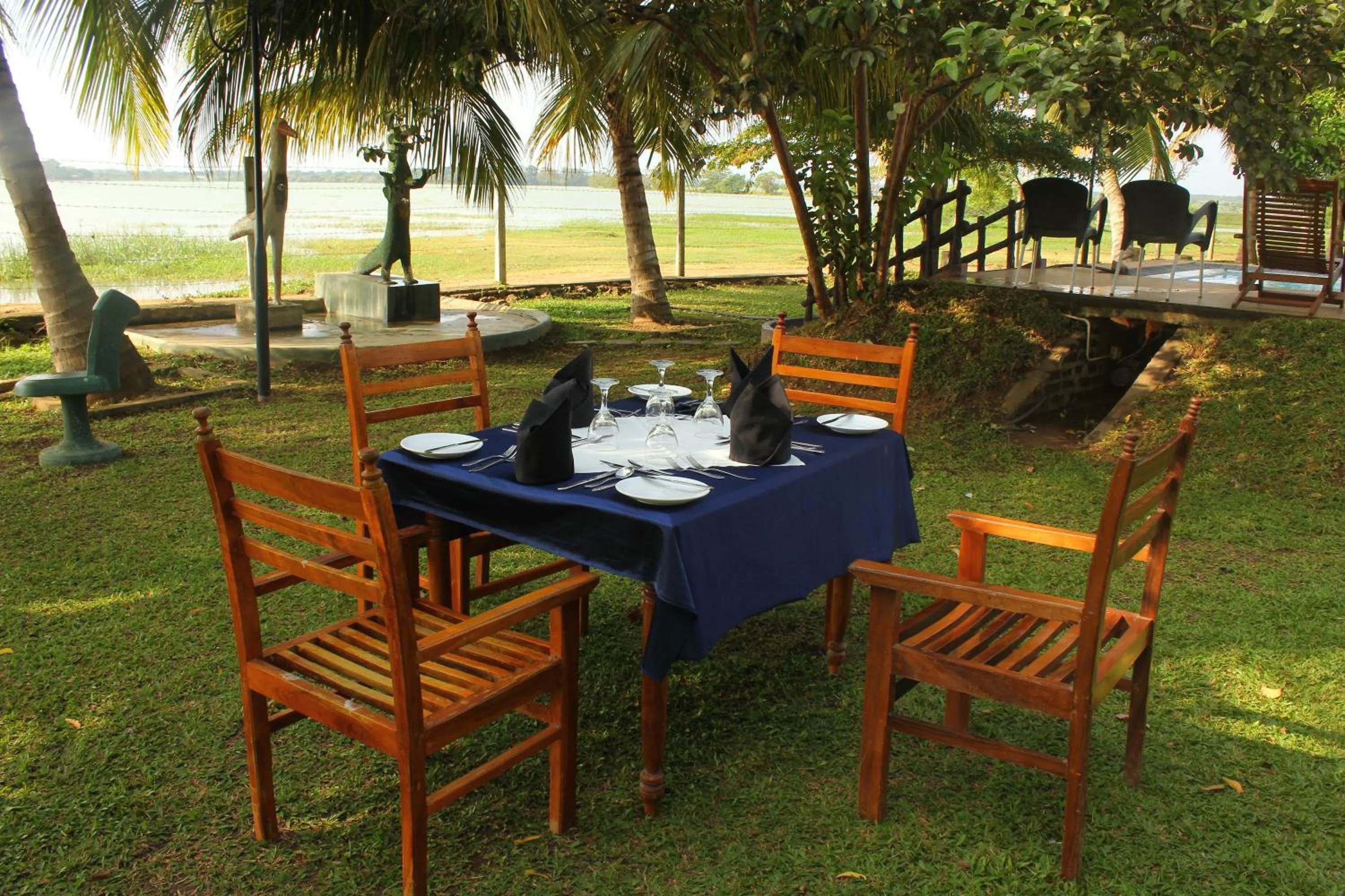 Garden in Wila Safari Hotel