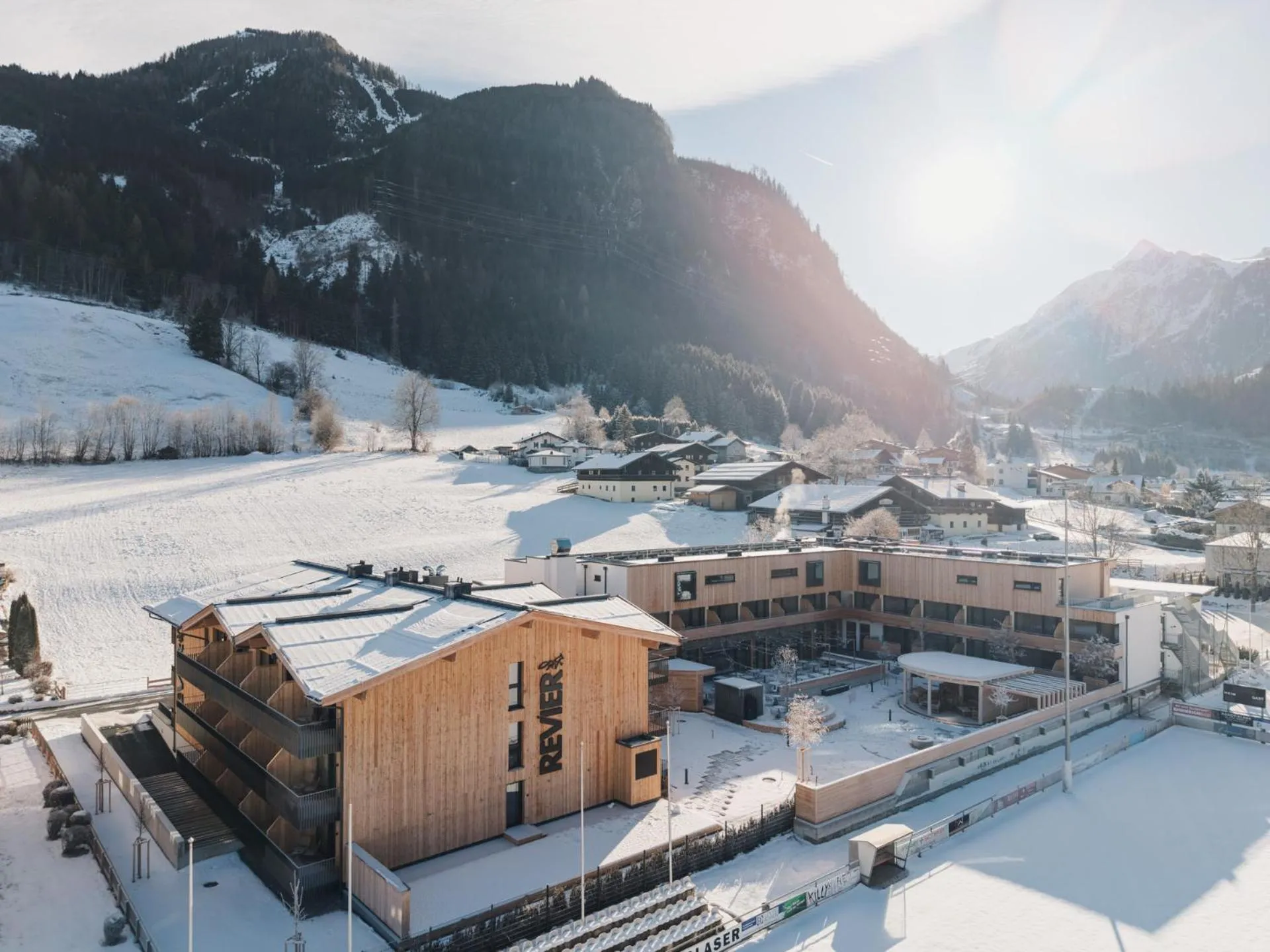Property building in Revier Boutique Hotel Kaprun