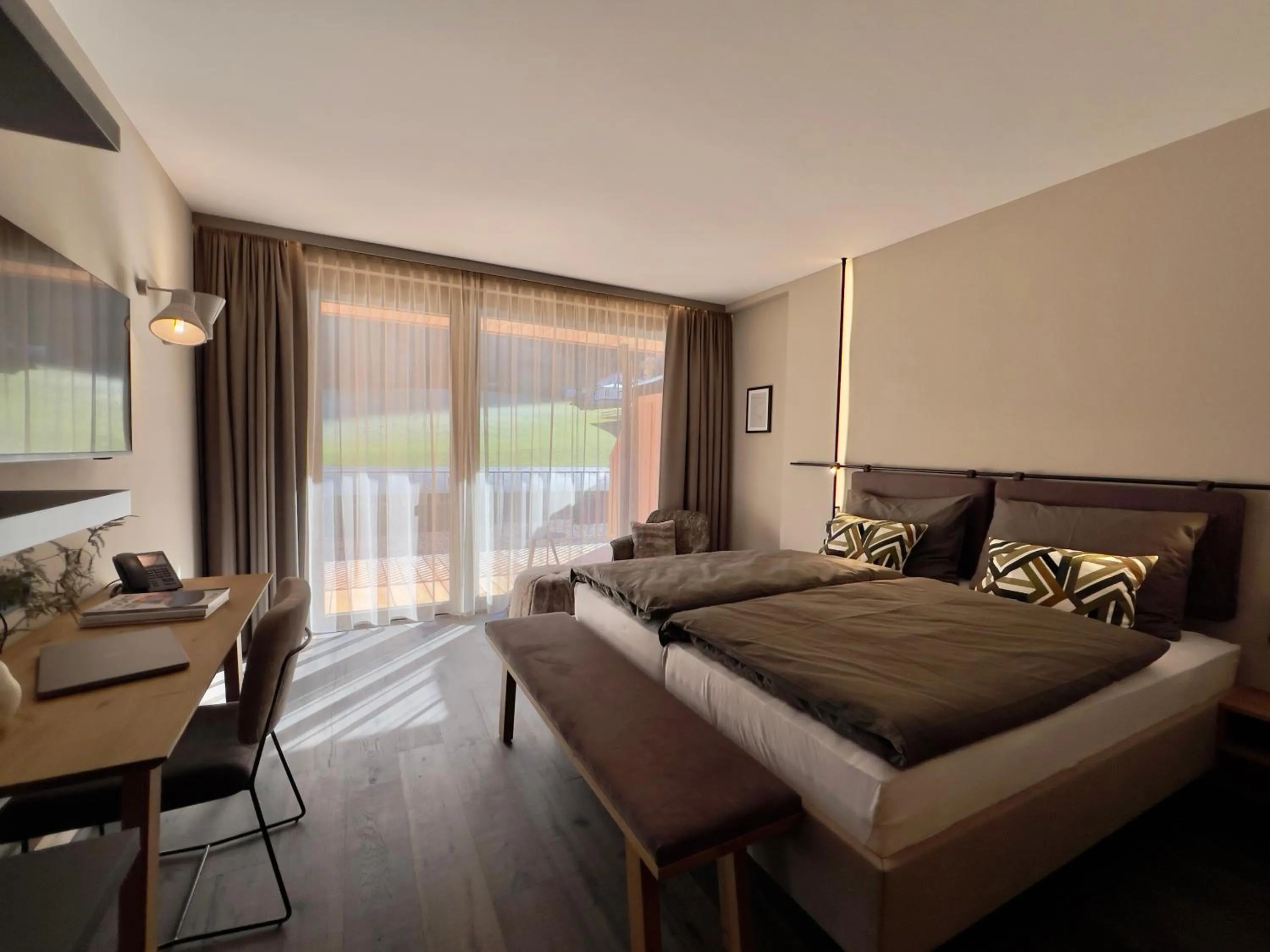 Bed in Revier Boutique Hotel Kaprun
