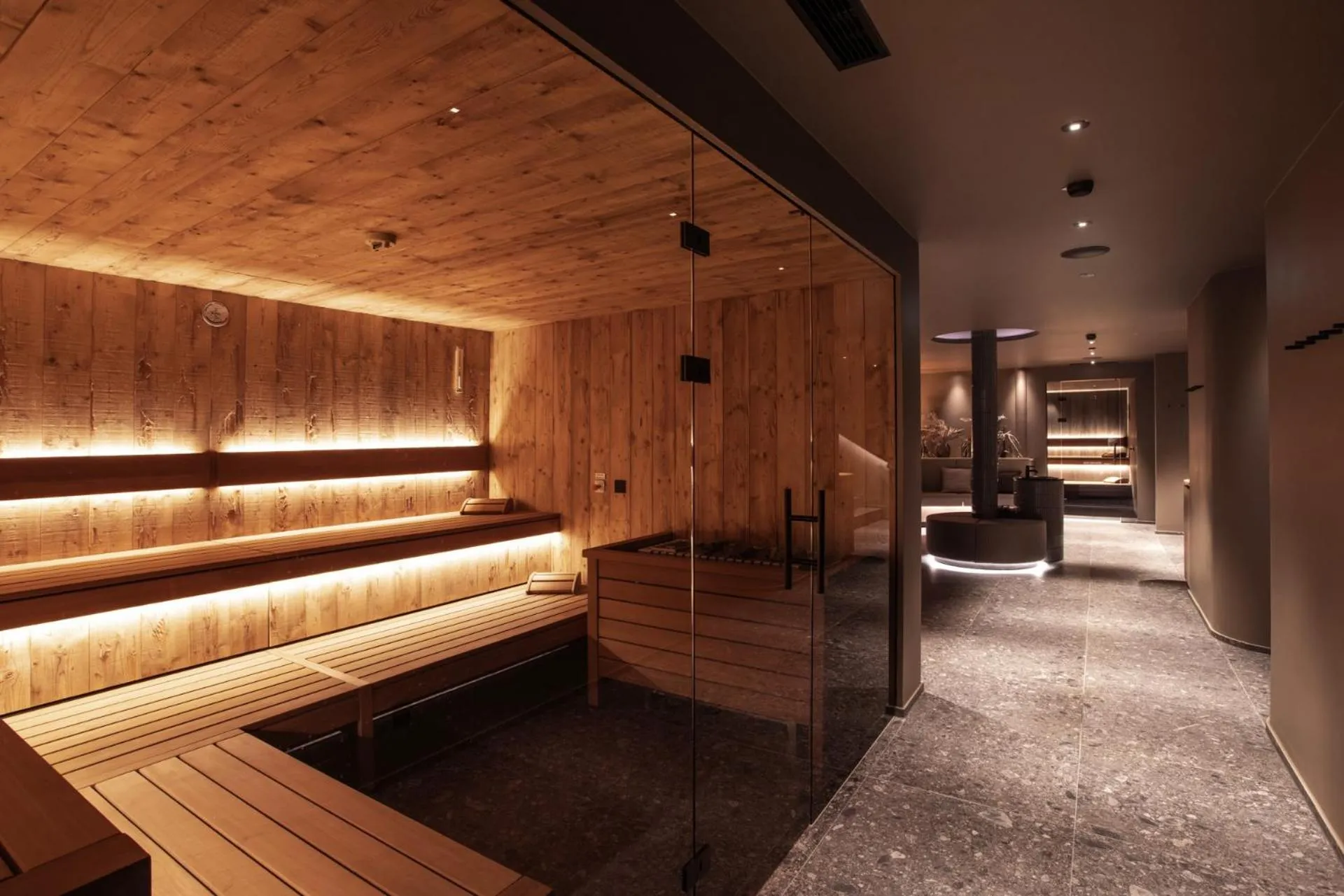 Spa and wellness centre/facilities in Revier Boutique Hotel Kaprun
