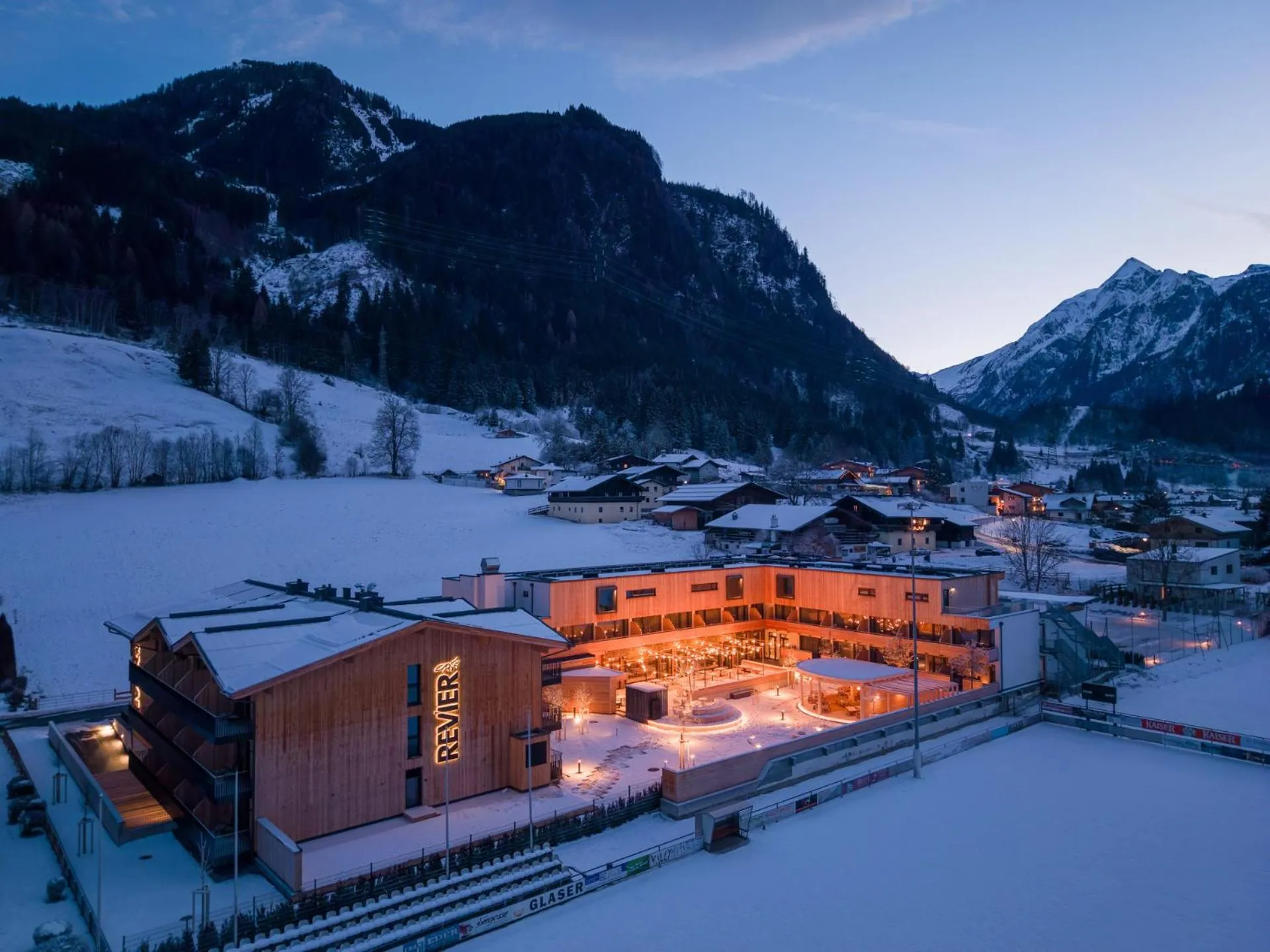Property building in Revier Boutique Hotel Kaprun