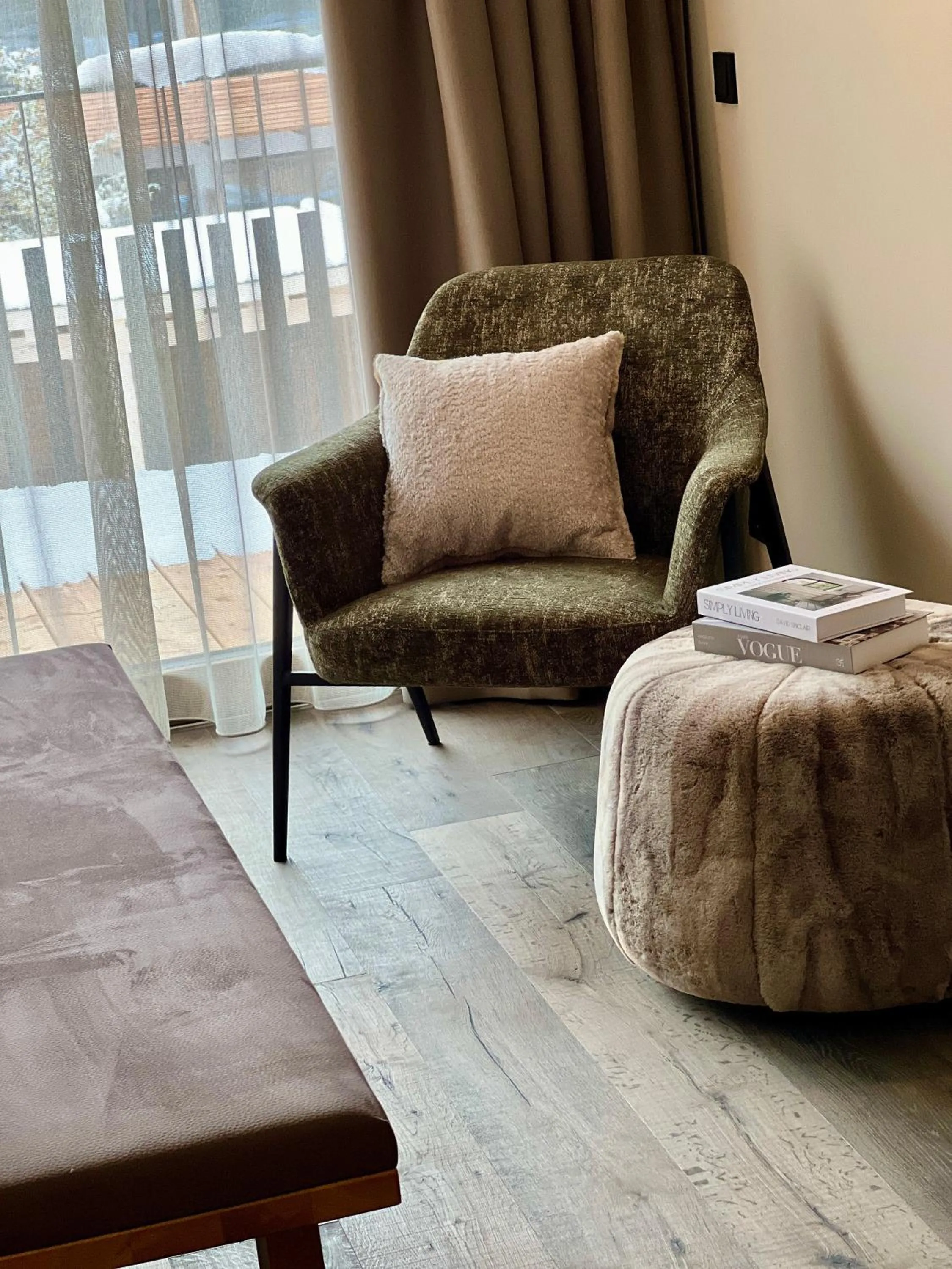 Seating area in Revier Boutique Hotel Kaprun