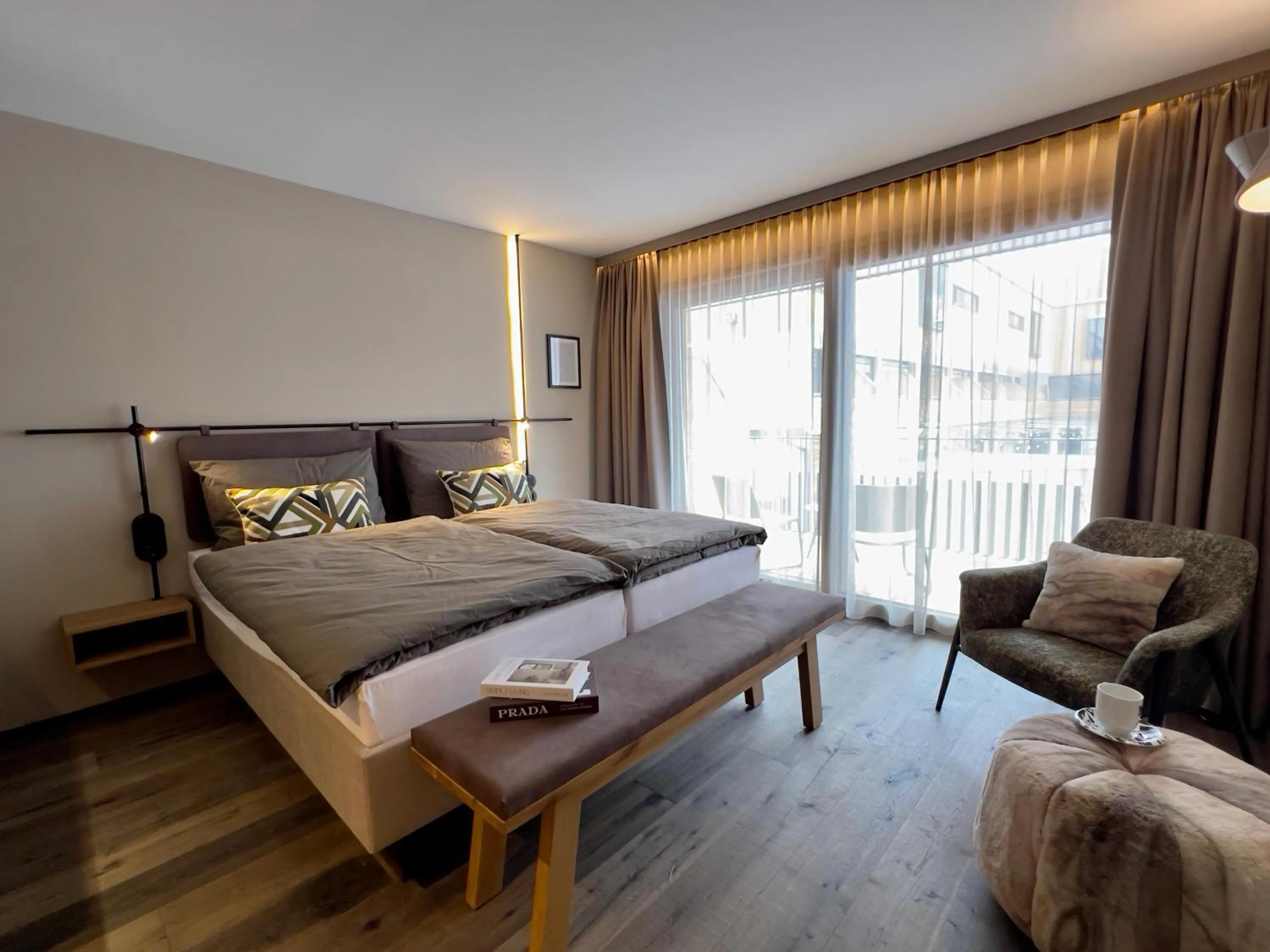 Photo of the whole room, Bed in Revier Boutique Hotel Kaprun