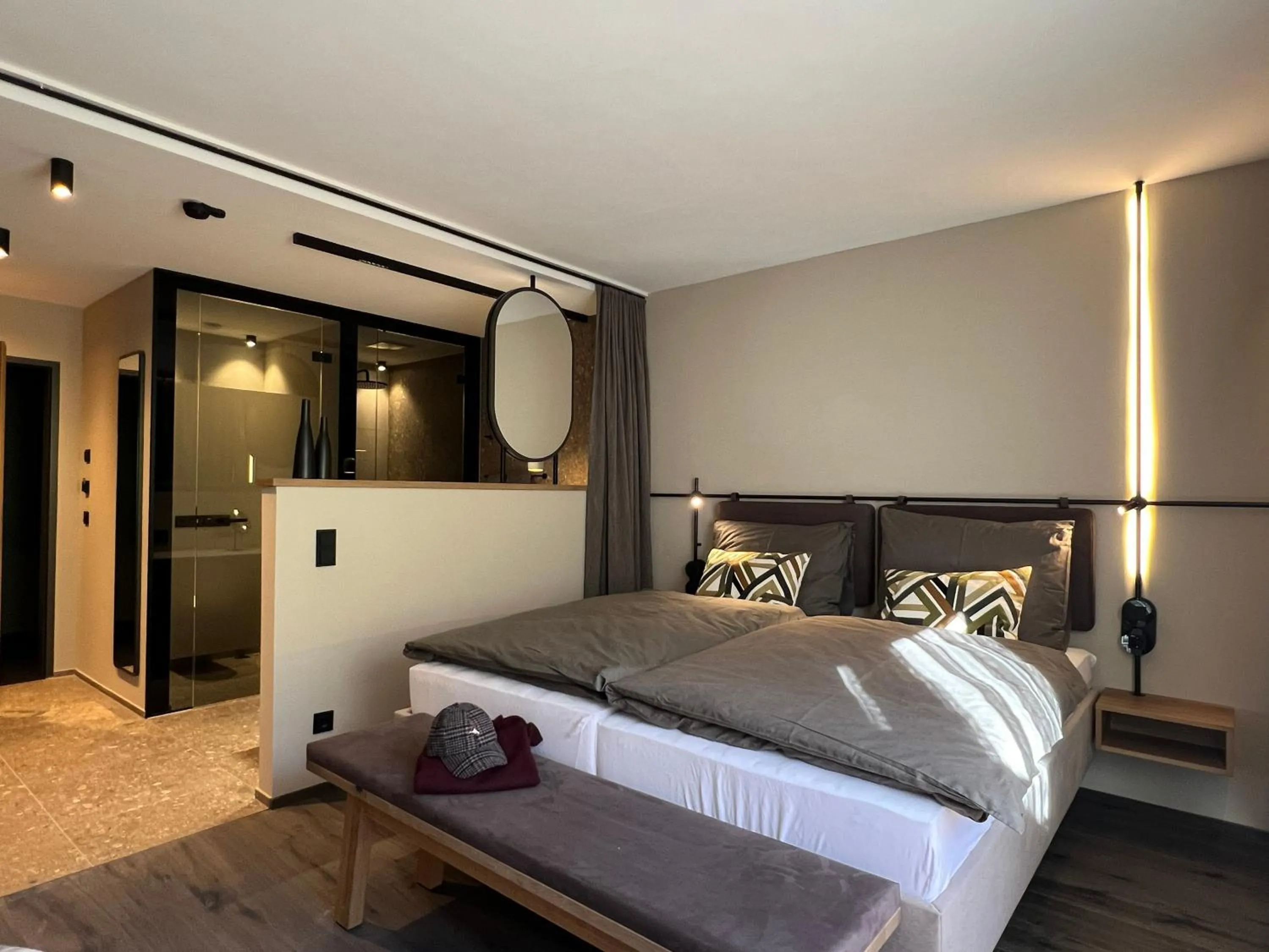 Photo of the whole room, Bed in Revier Boutique Hotel Kaprun