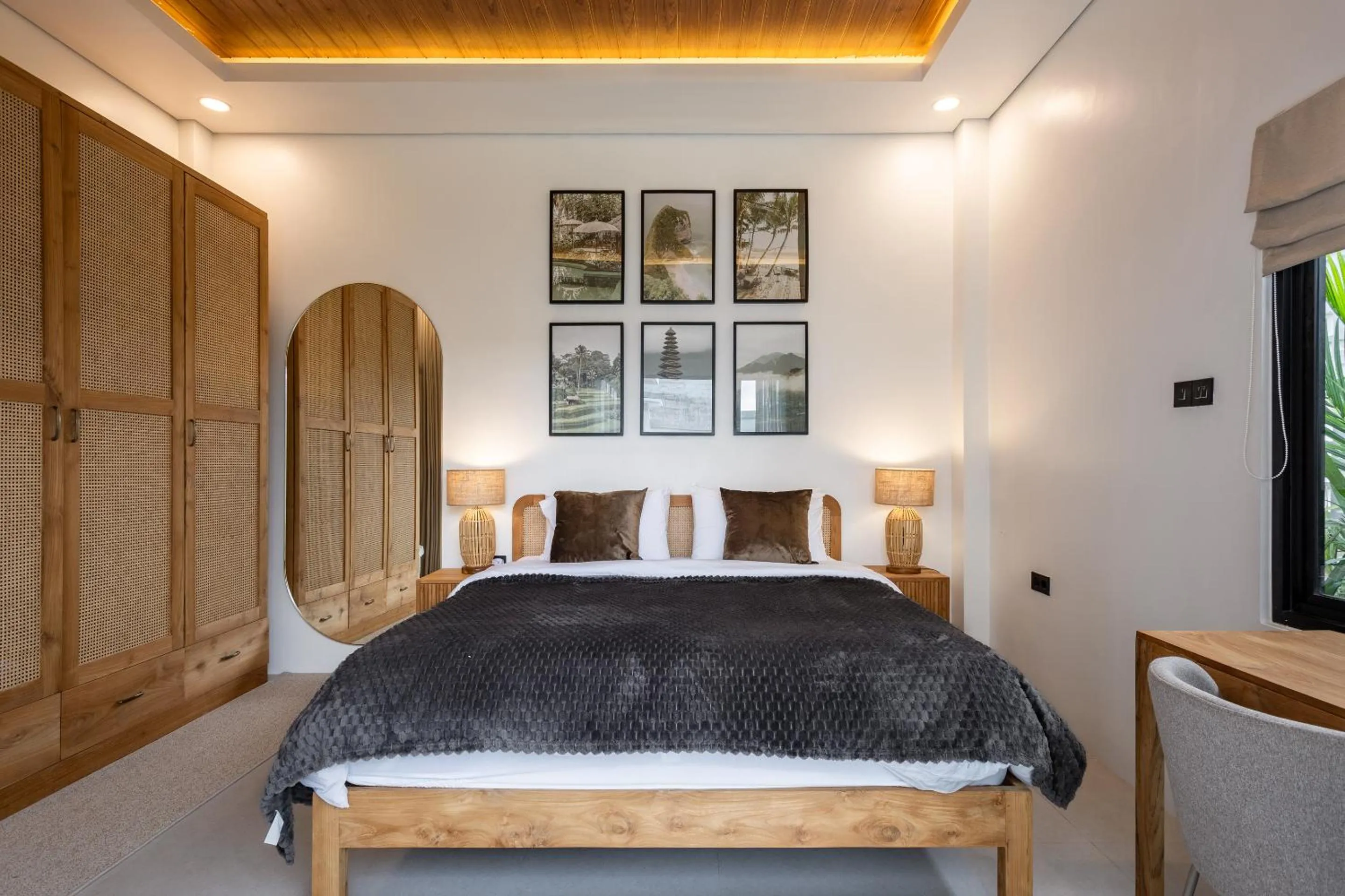 Bed in Laid Back Villa Canggu