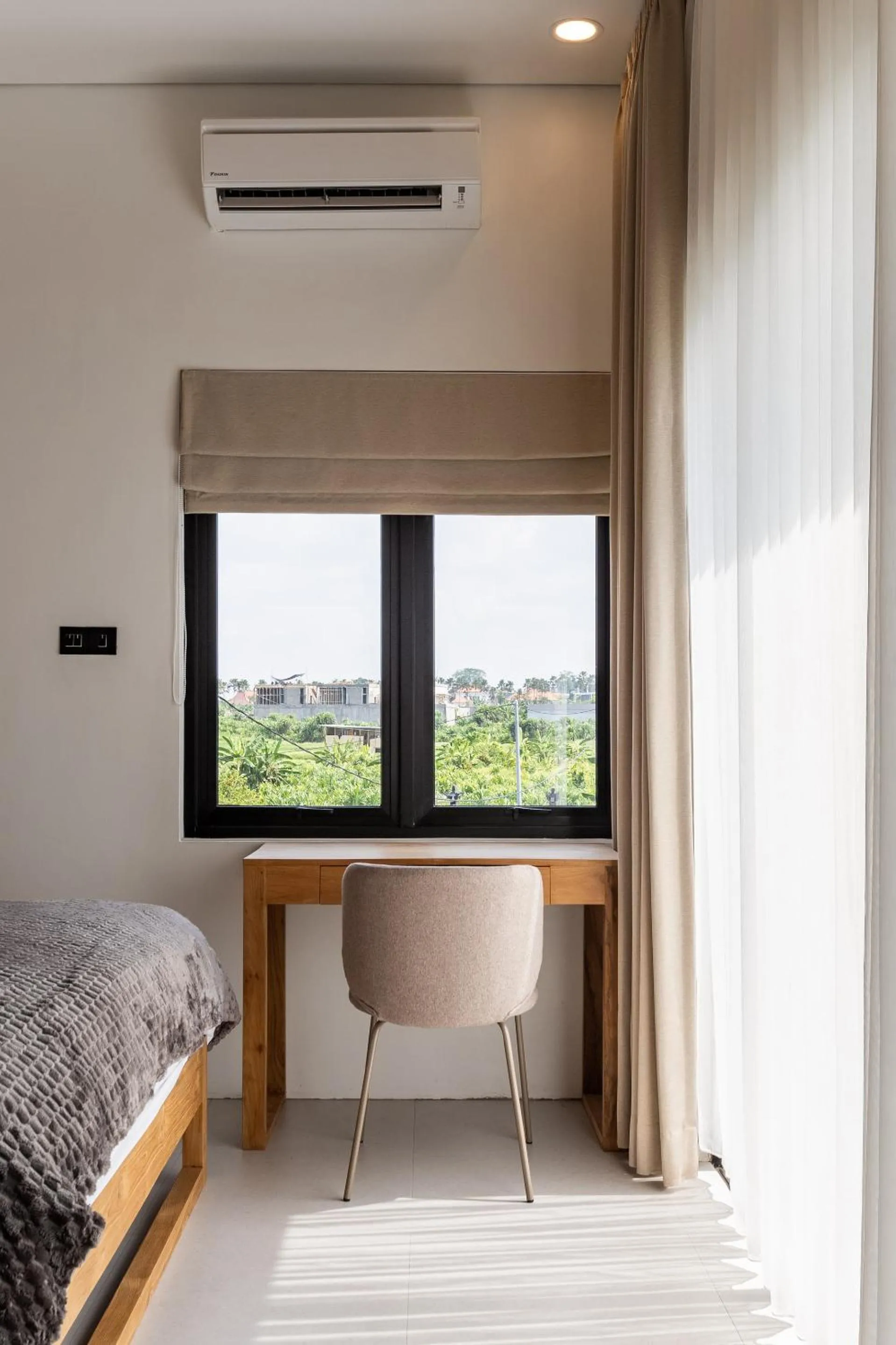 Bedroom, Bed in Laid Back Villa Canggu
