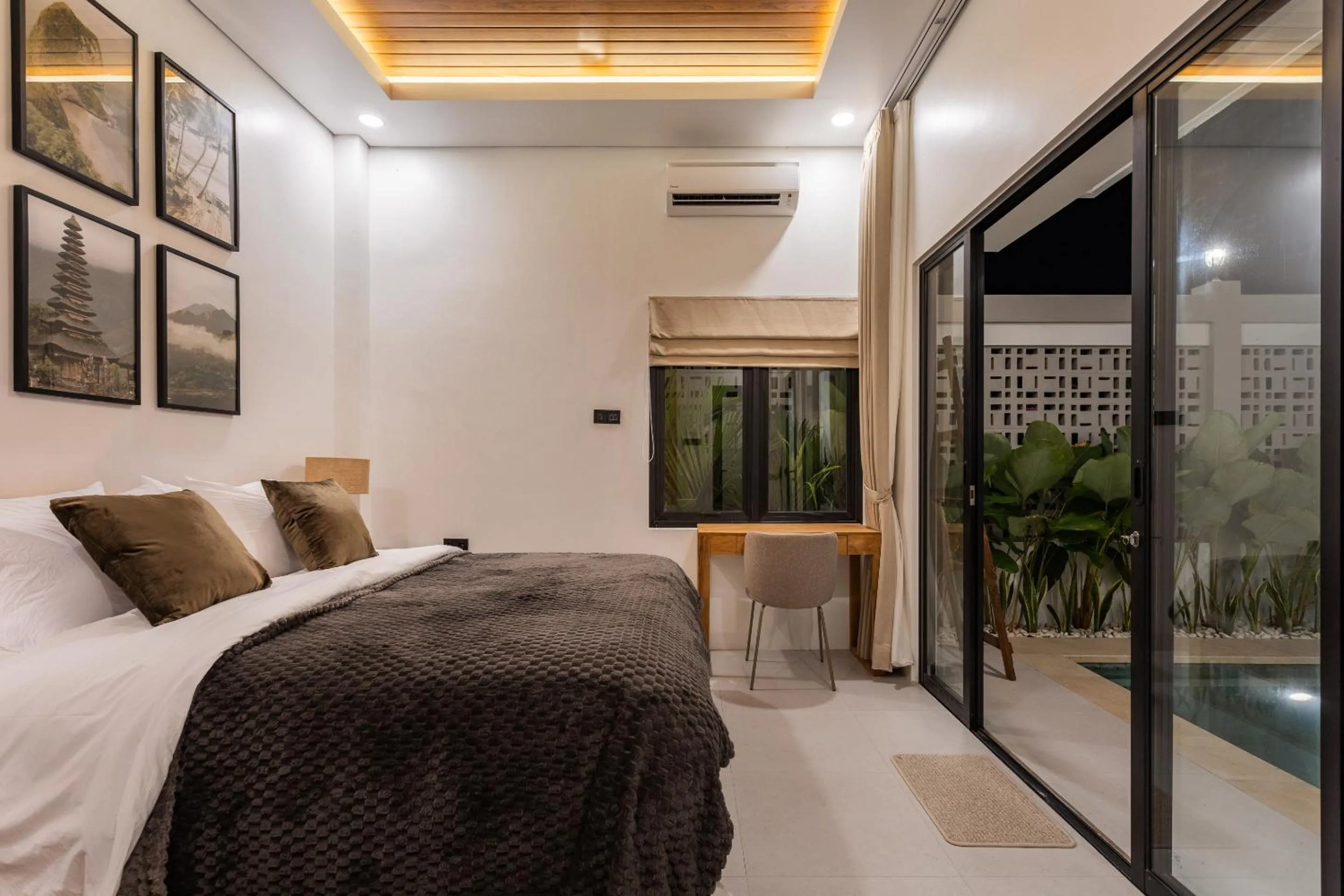 Bed in Laid Back Villa Canggu