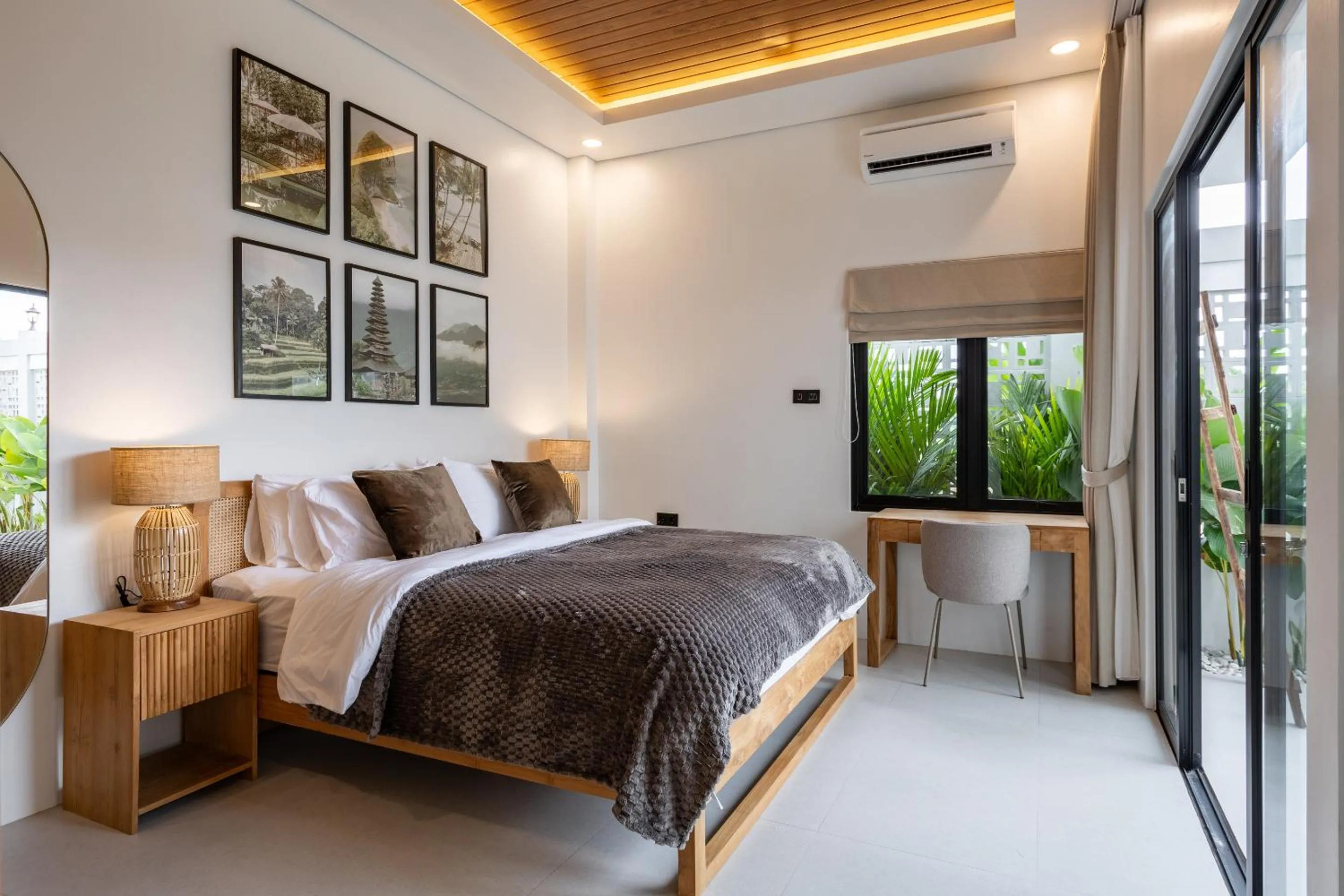 Bed in Laid Back Villa Canggu