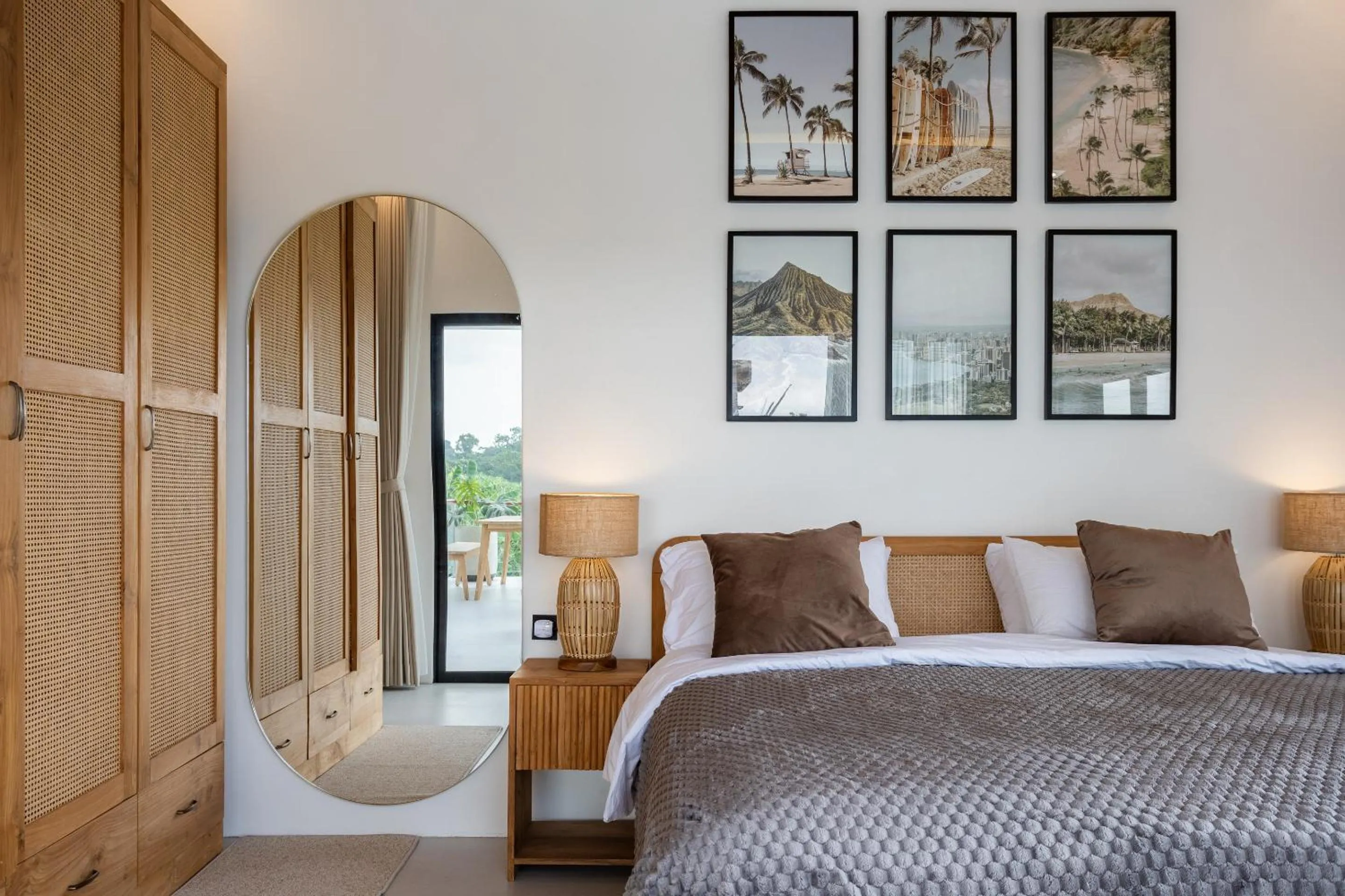 Bed in Laid Back Villa Canggu