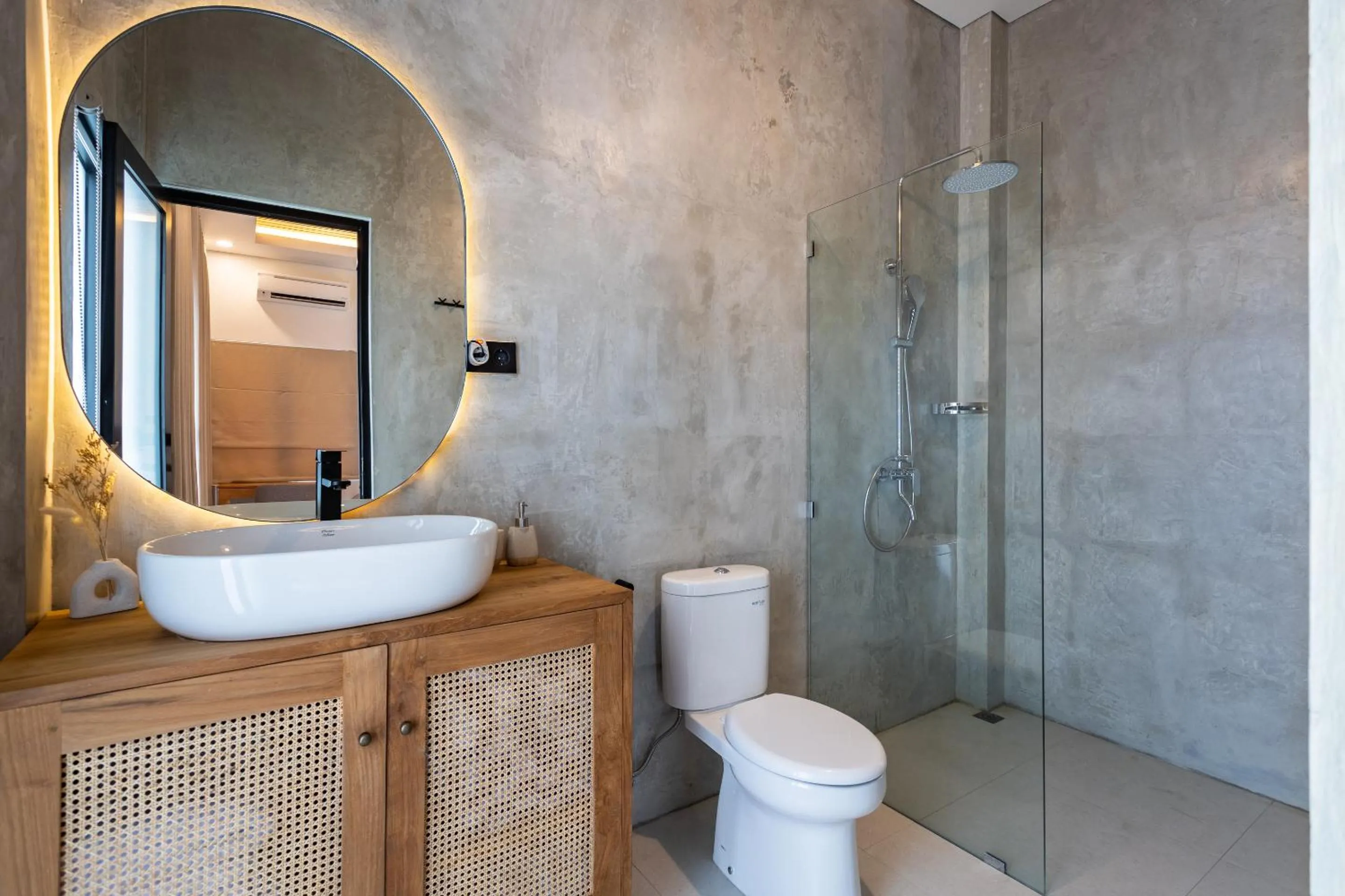 Shower in Laid Back Villa Canggu