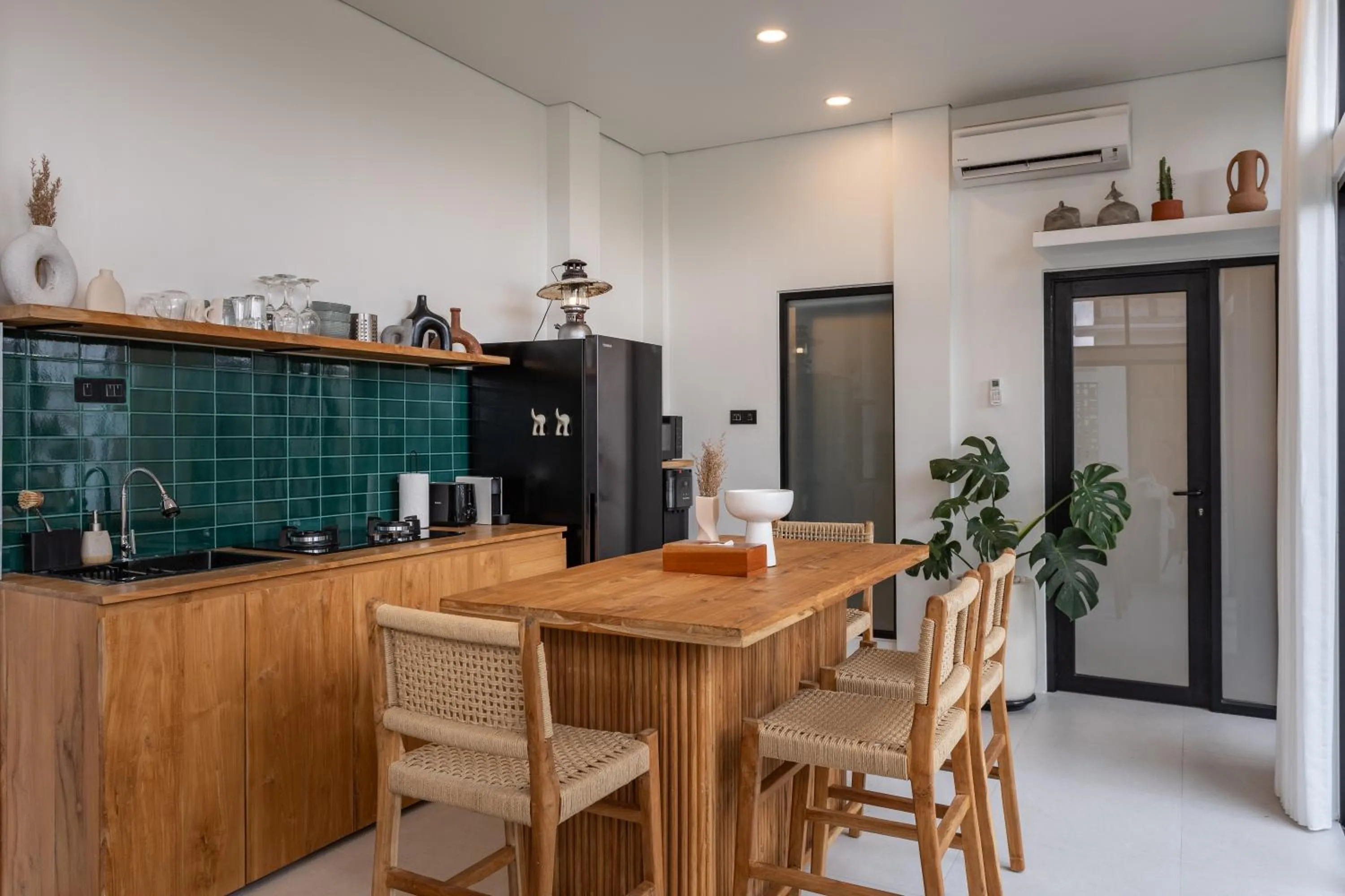 Dining area in Laid Back Villa Canggu