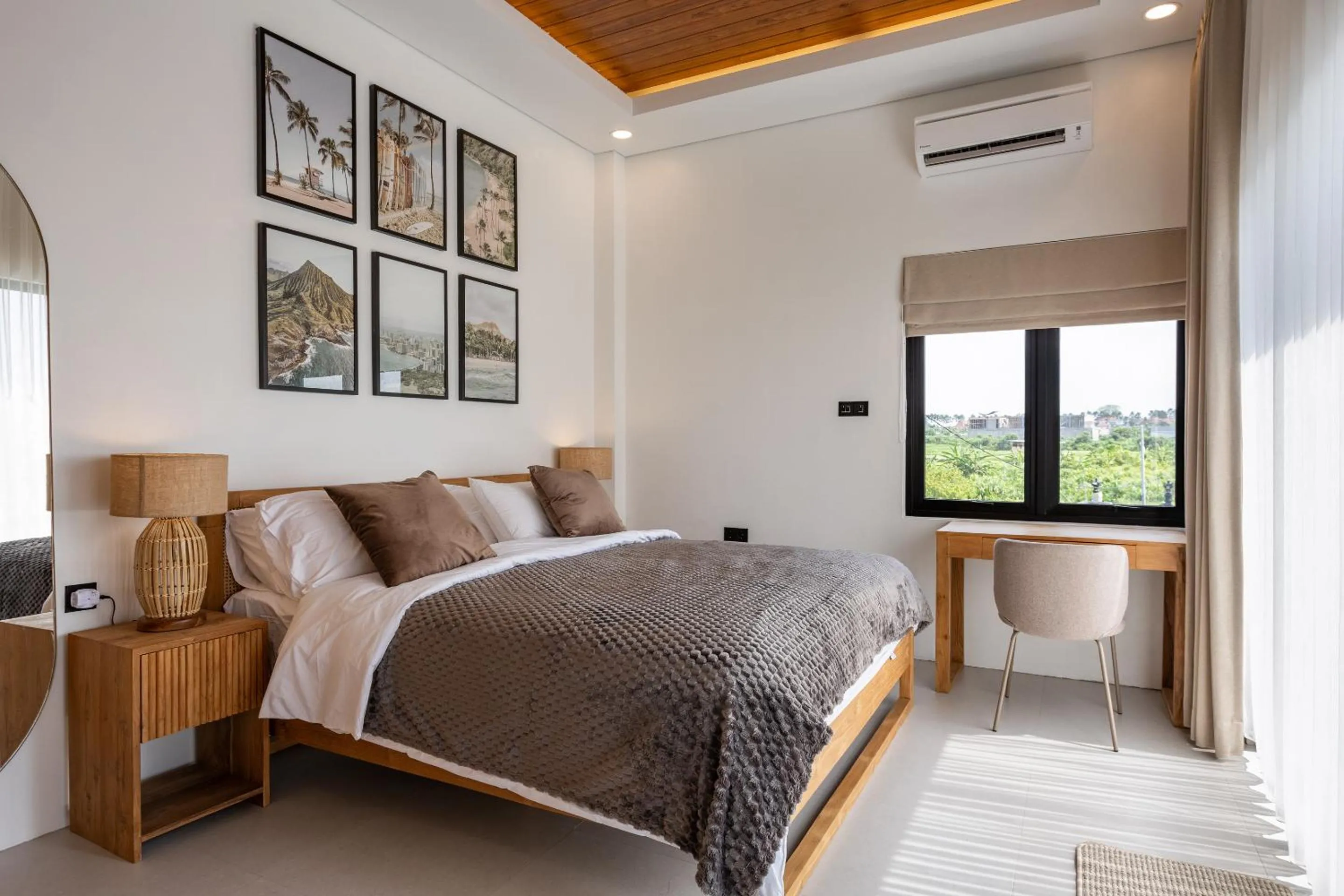 Bed in Laid Back Villa Canggu