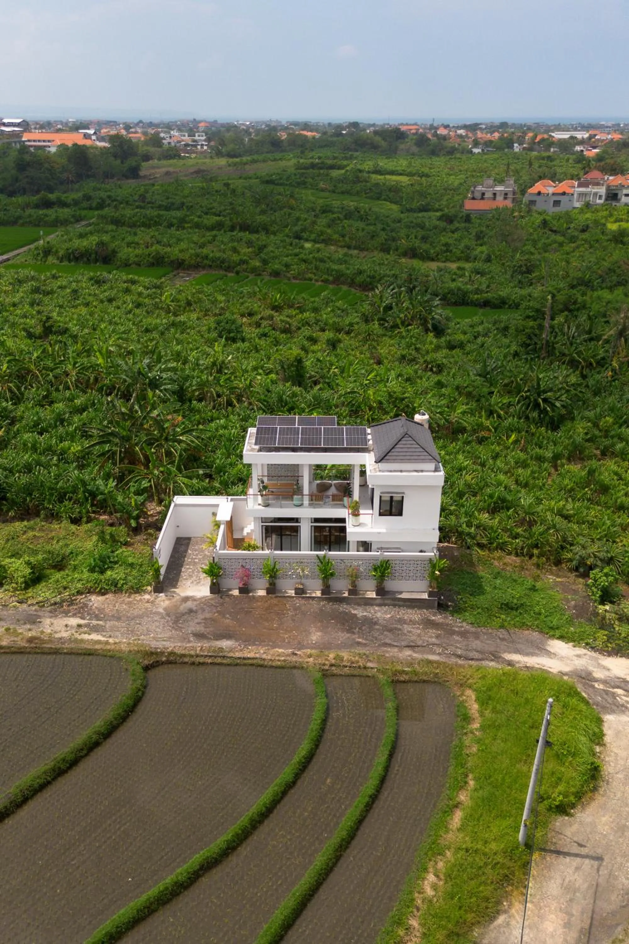 Bird's eye view in Laid Back Villa Canggu