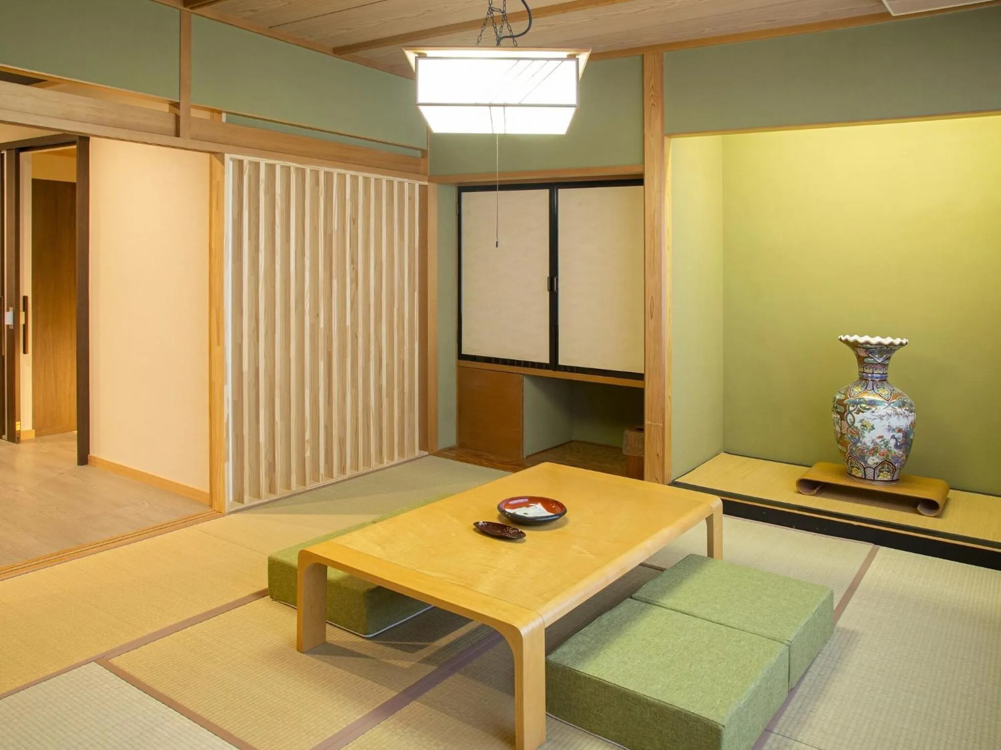 Living room in Sakaeya Hotel