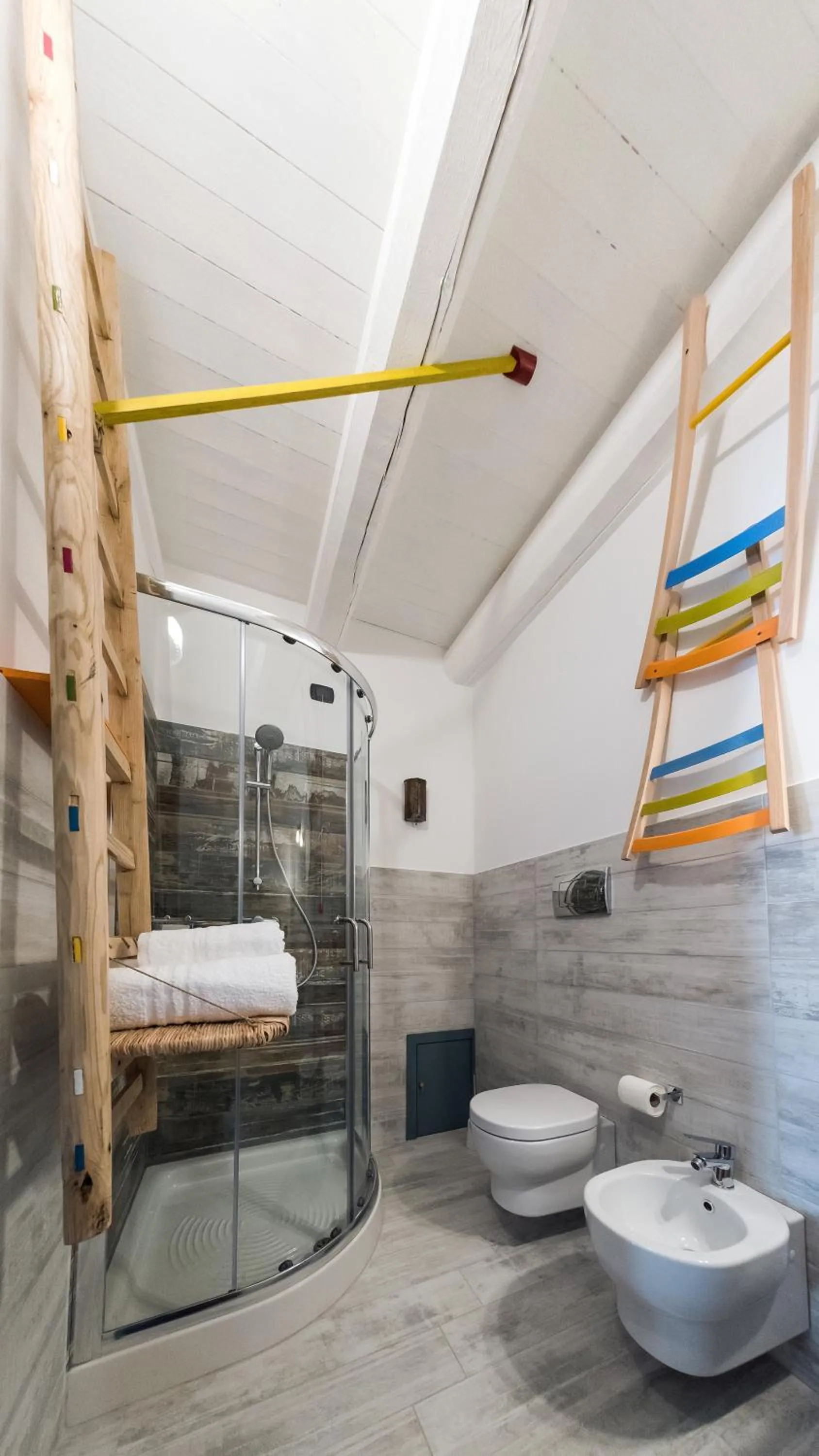 Bathroom in La Quercia e l'Asino