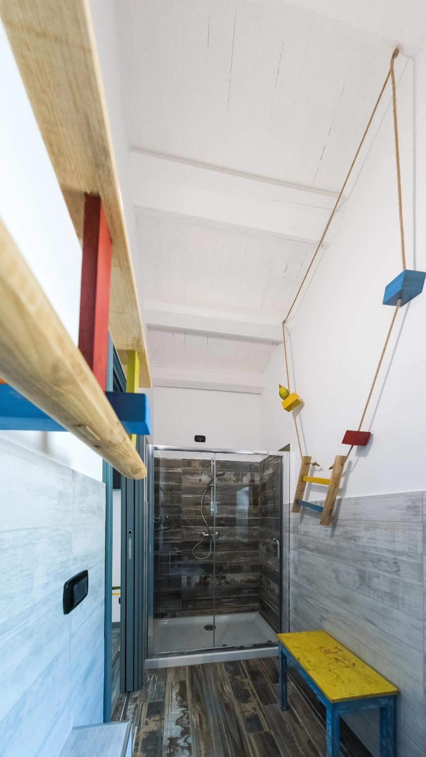 Shower in La Quercia e l'Asino