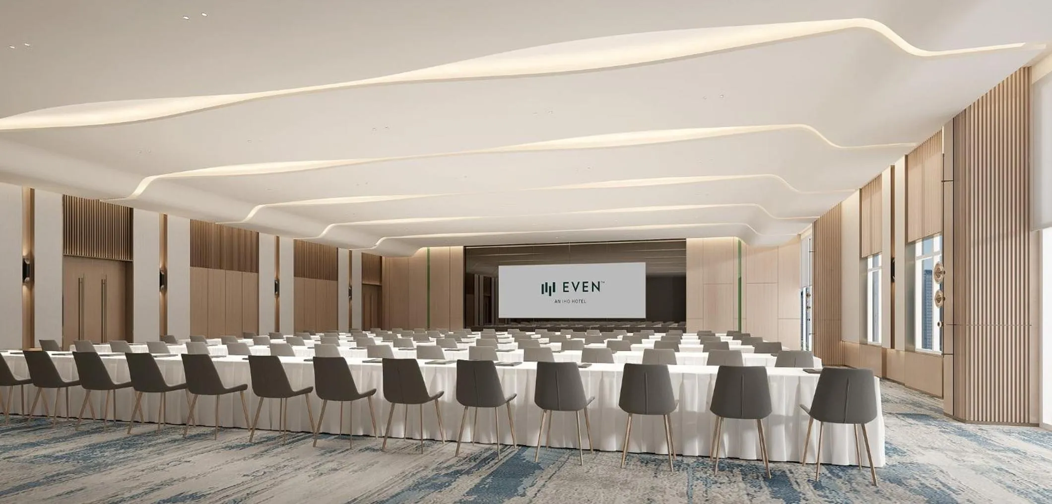 Meeting/conference room in EVEN Hotel Wuhan Airport Zone by IHG