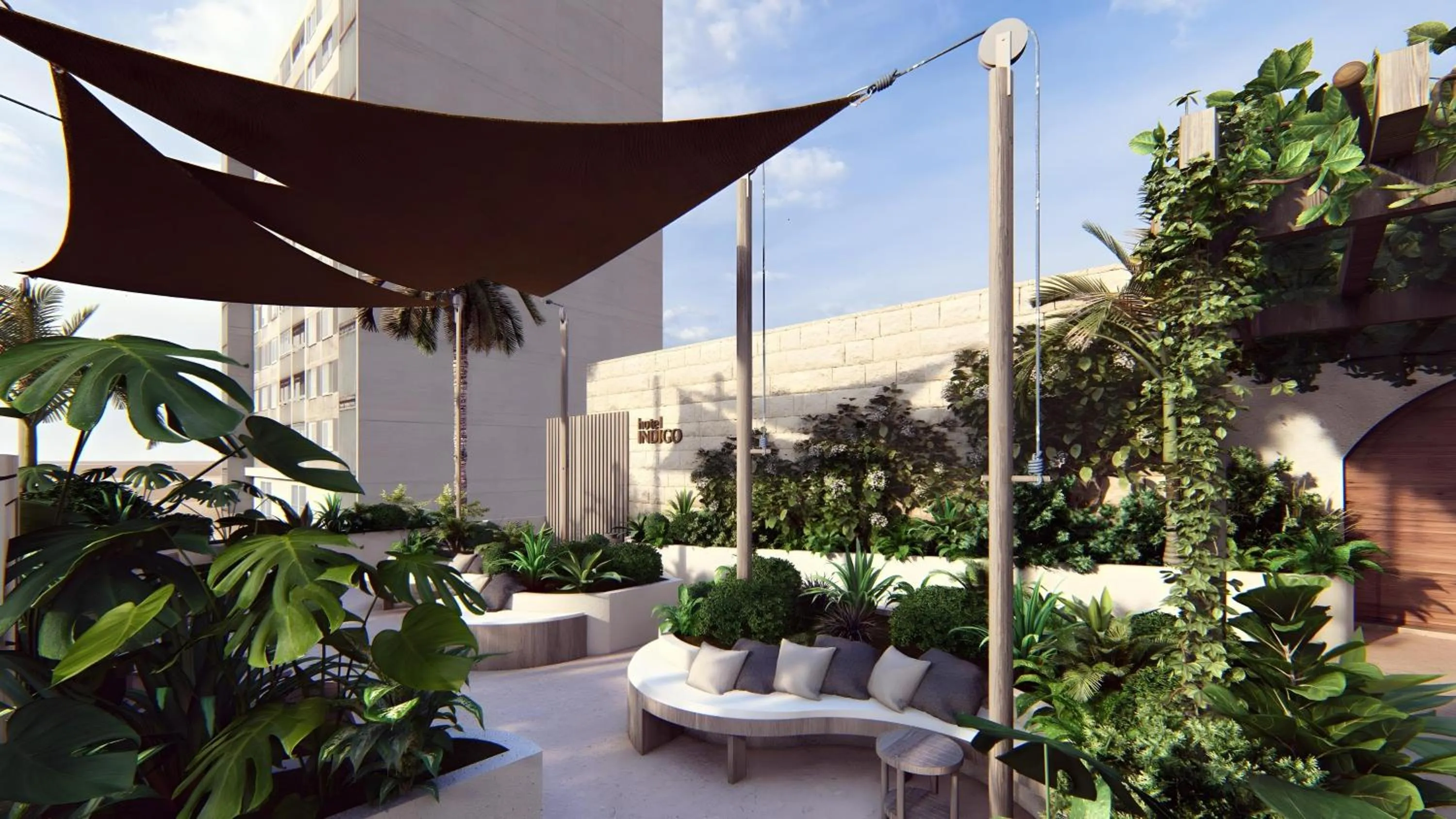 Property building in Hotel Indigo Gandia Beach by IHG