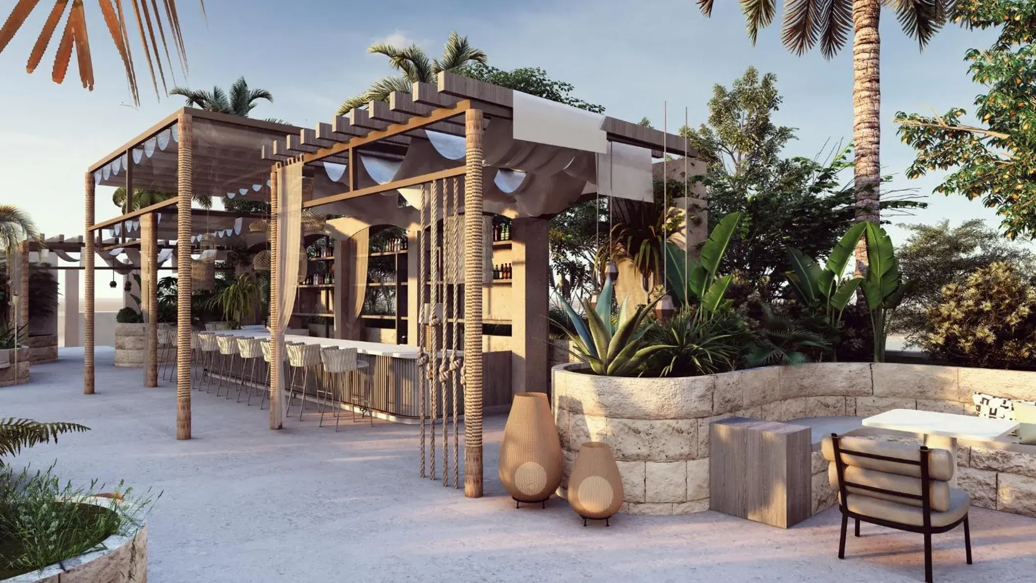 Lounge or bar in Hotel Indigo Gandia Beach by IHG Lounge or bar in Hotel Indigo Gandia Beach by IHG