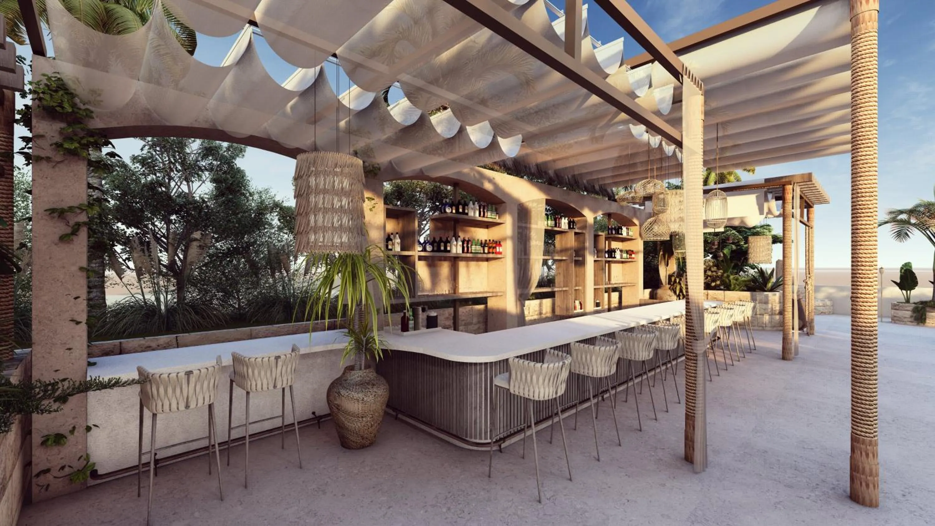 Lounge or bar in Hotel Indigo Gandia Beach by IHG