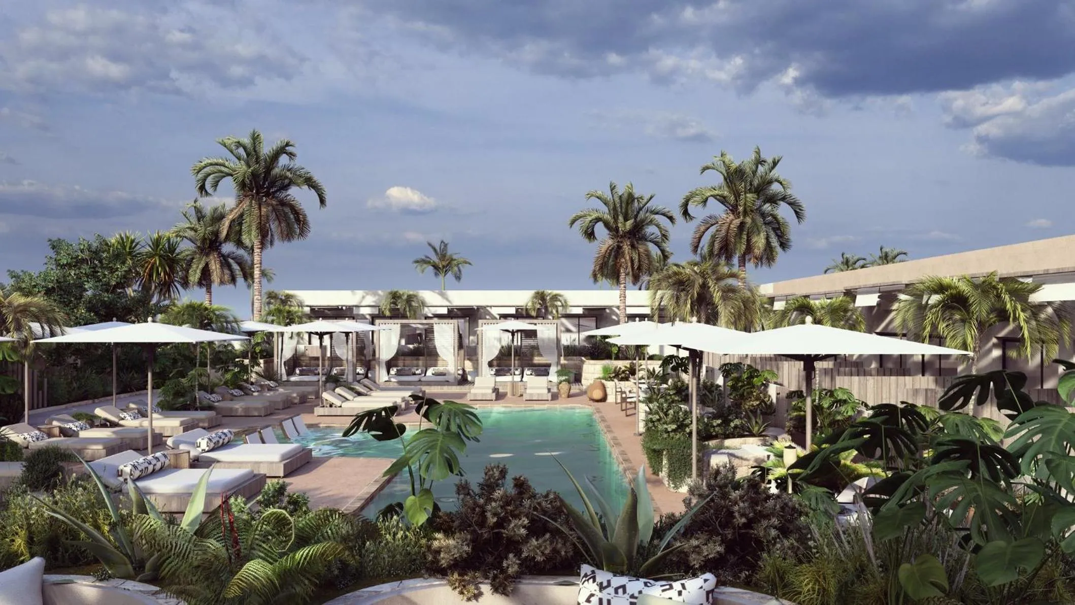 Swimming pool in Hotel Indigo Gandia Beach by IHG