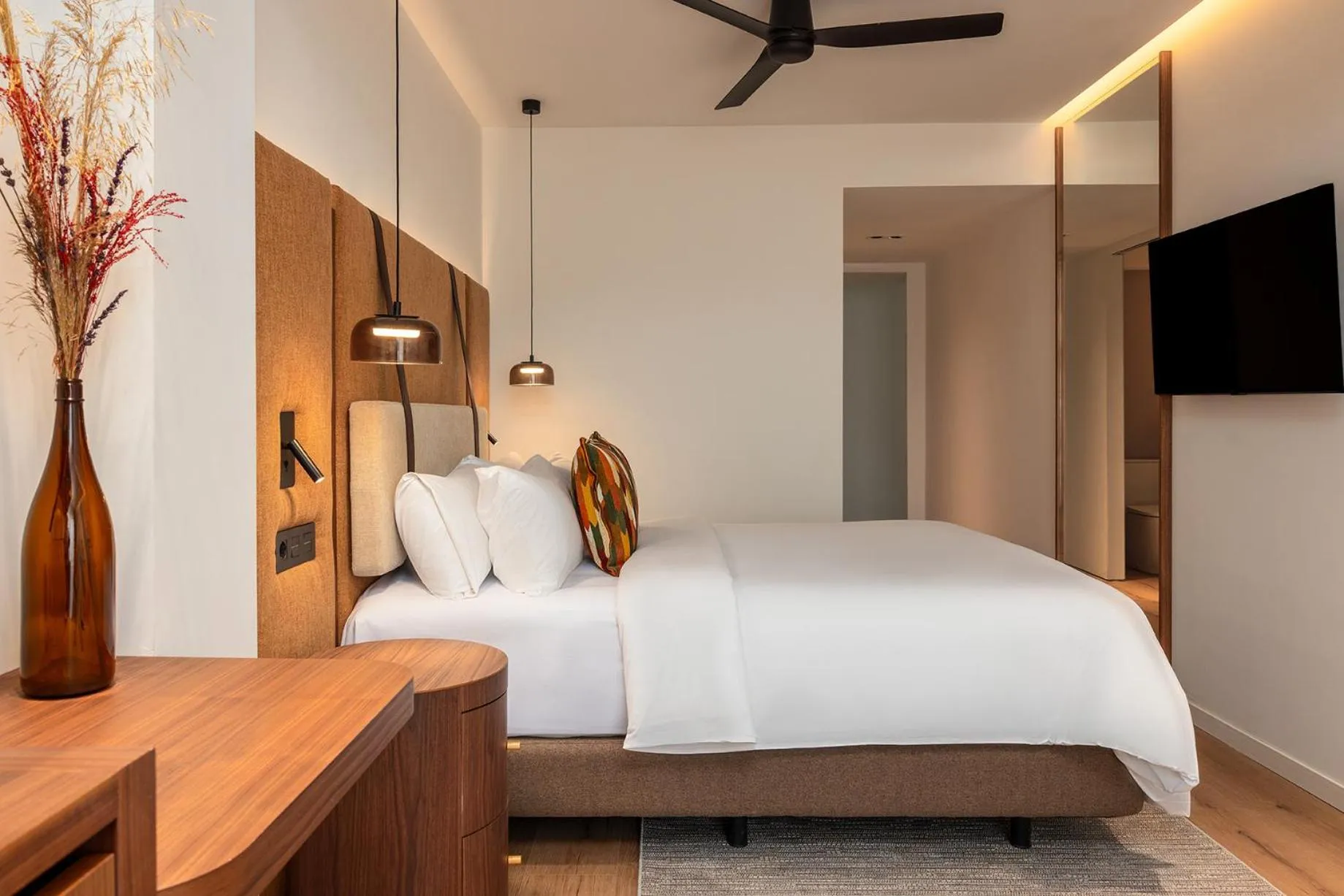 Bed in Hotel Indigo Gandia Beach by IHG