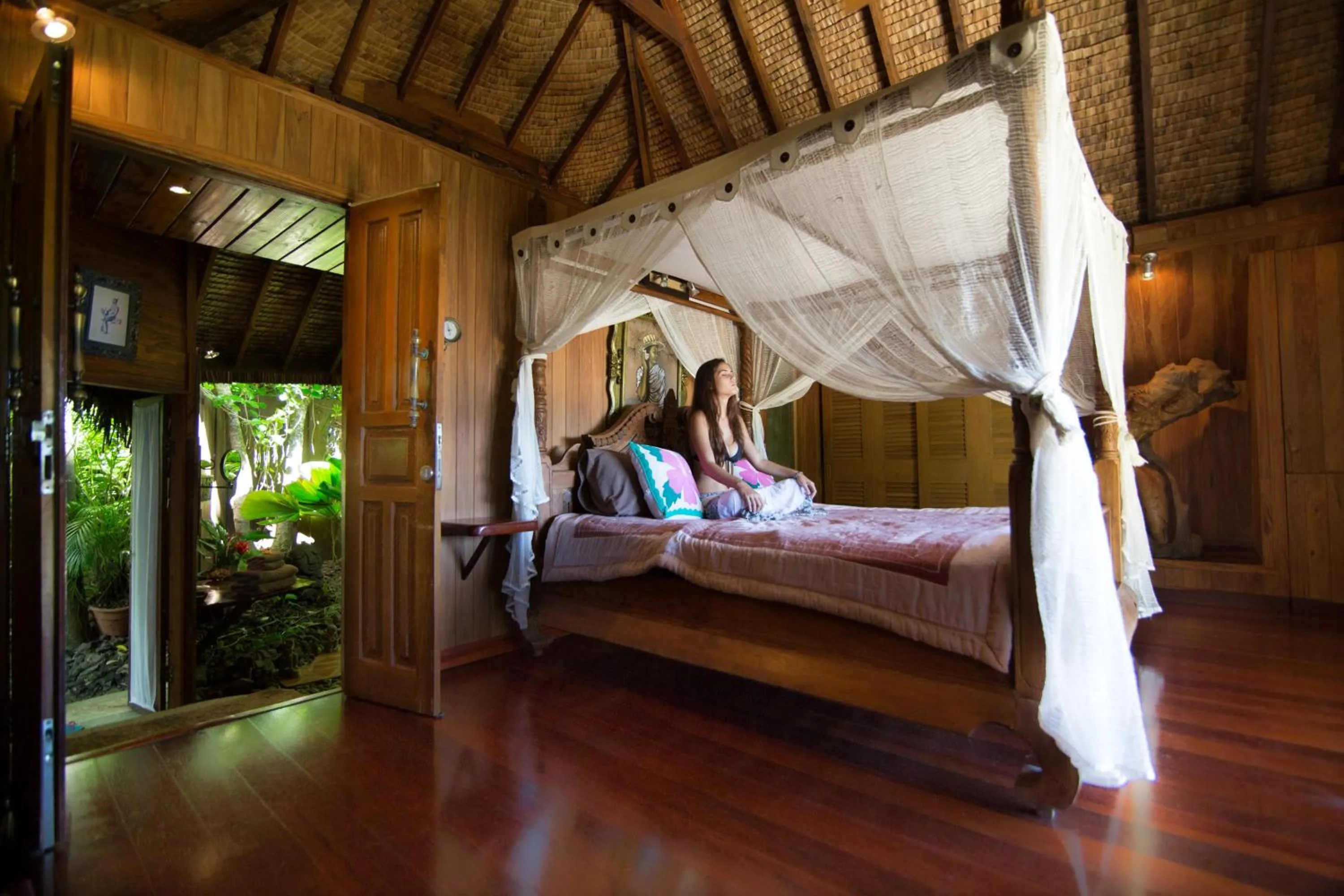 Bedroom, Bed in Rohotu Fare