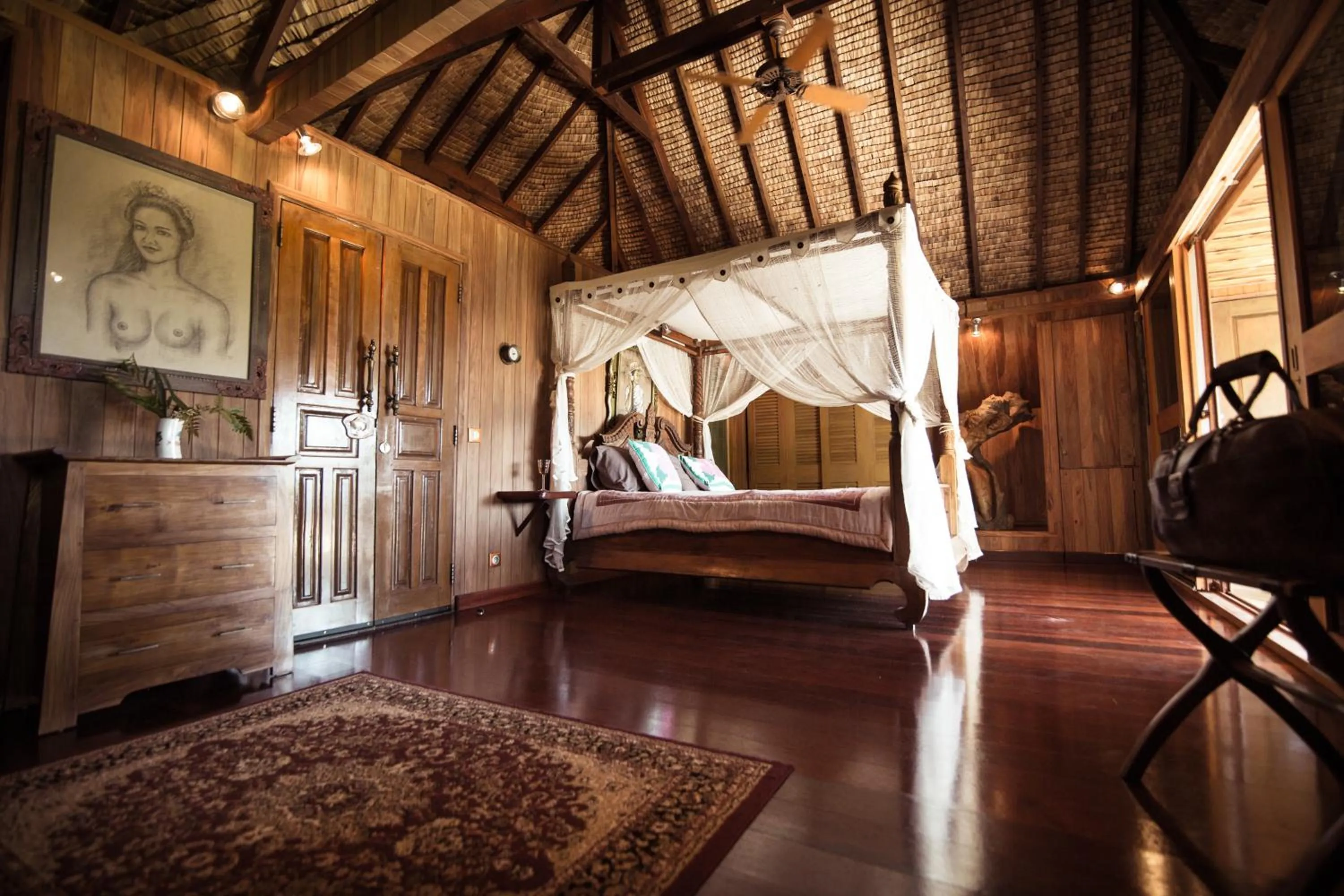 Bedroom, Bed in Rohotu Fare